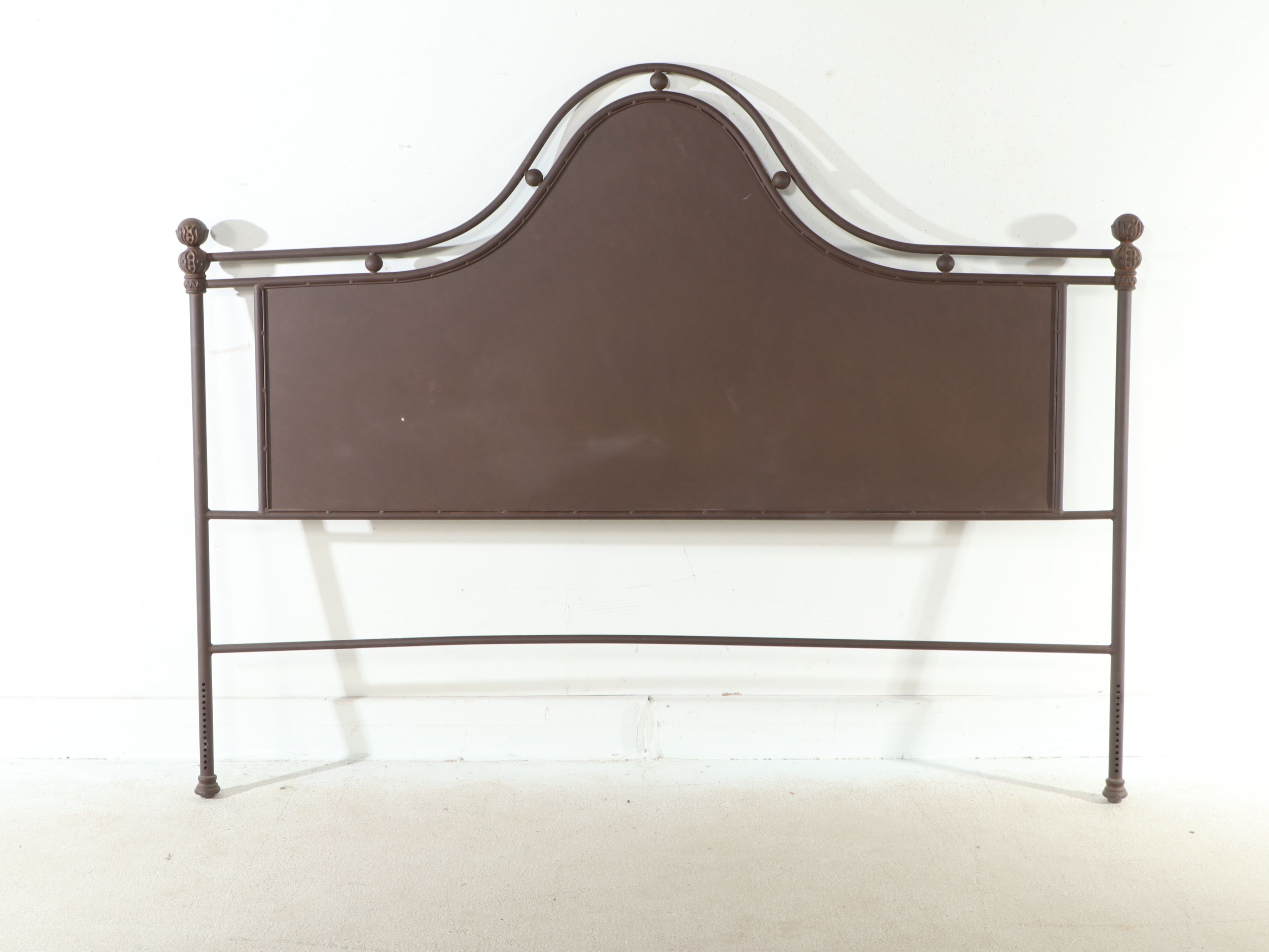 Contemporary Art Nouveau Style Metal Headboard