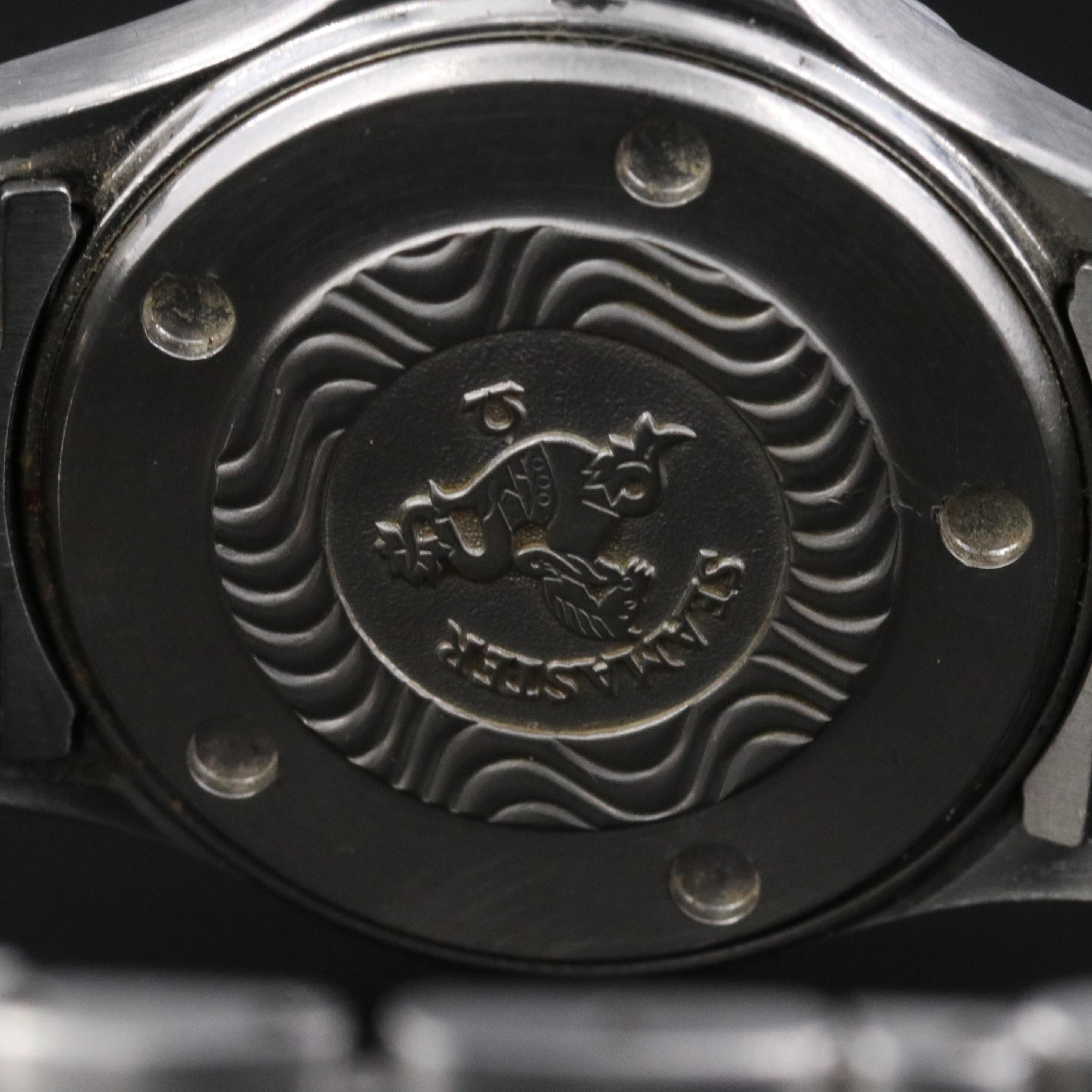 Omega Seamaster 28mm Black Quartz Bracelet Model #2282.50.00