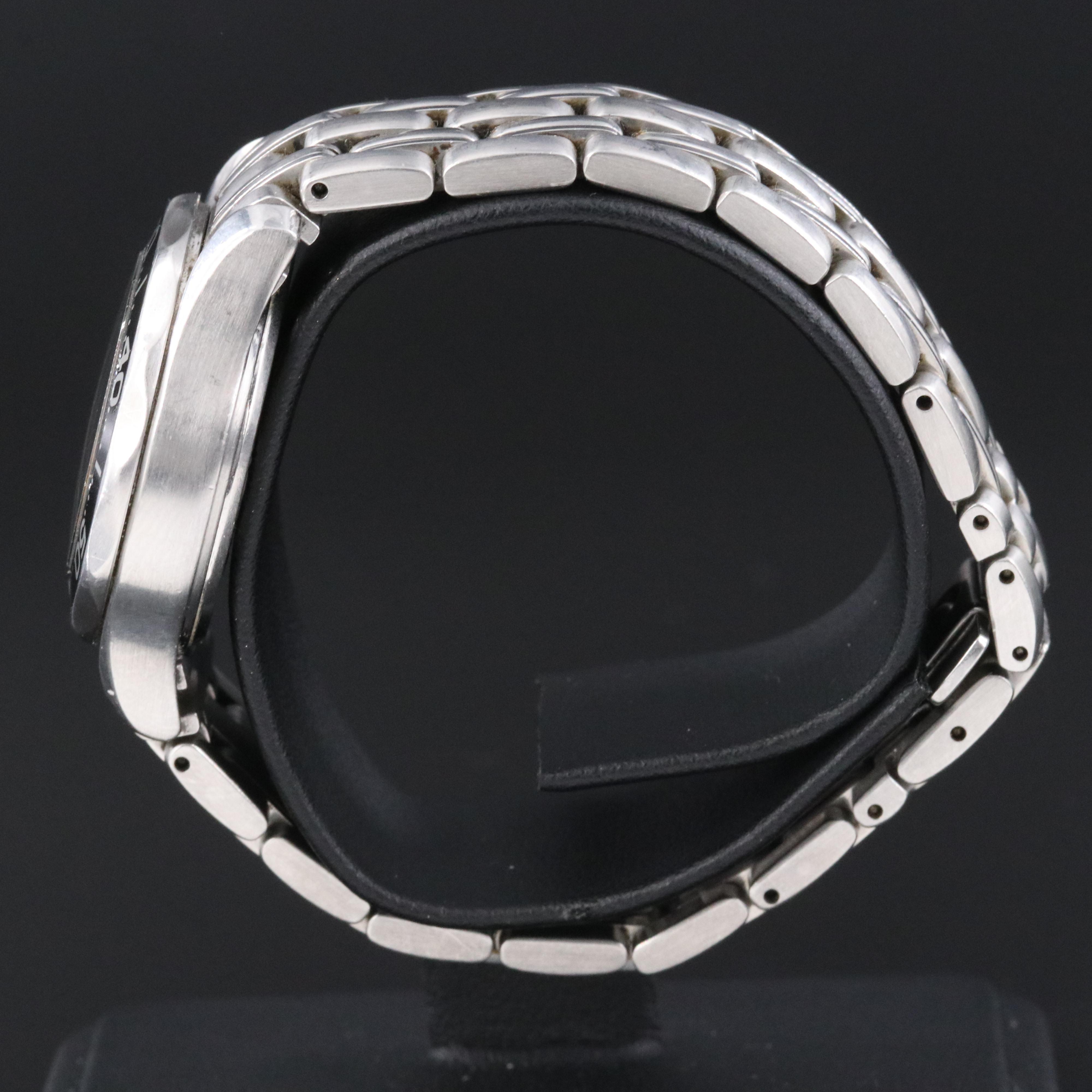 Omega Seamaster 28mm Black Quartz Bracelet Model #2282.50.00