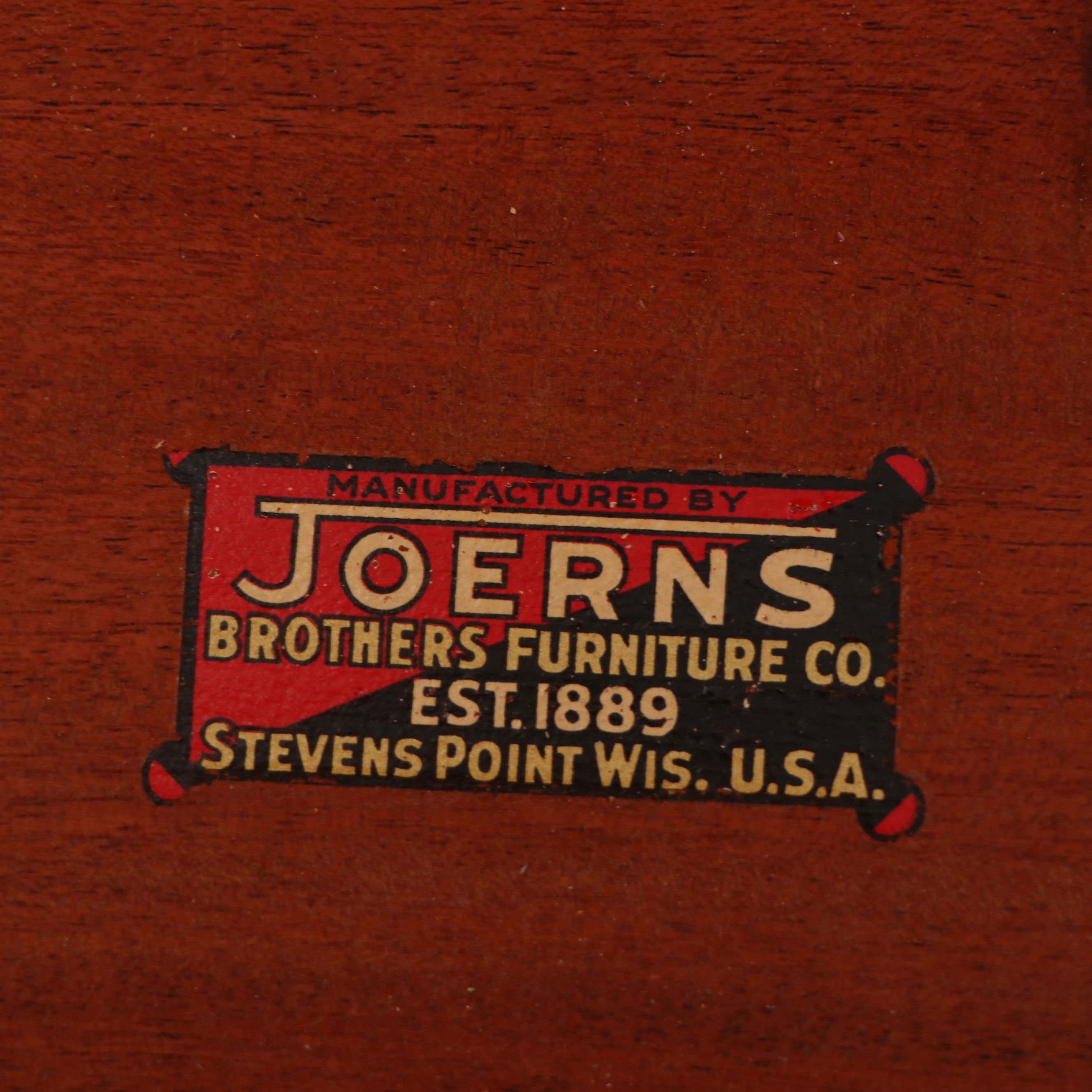 Joerns Rococo Style Carved Mahogany Chest of Drawers, Early 20th Century