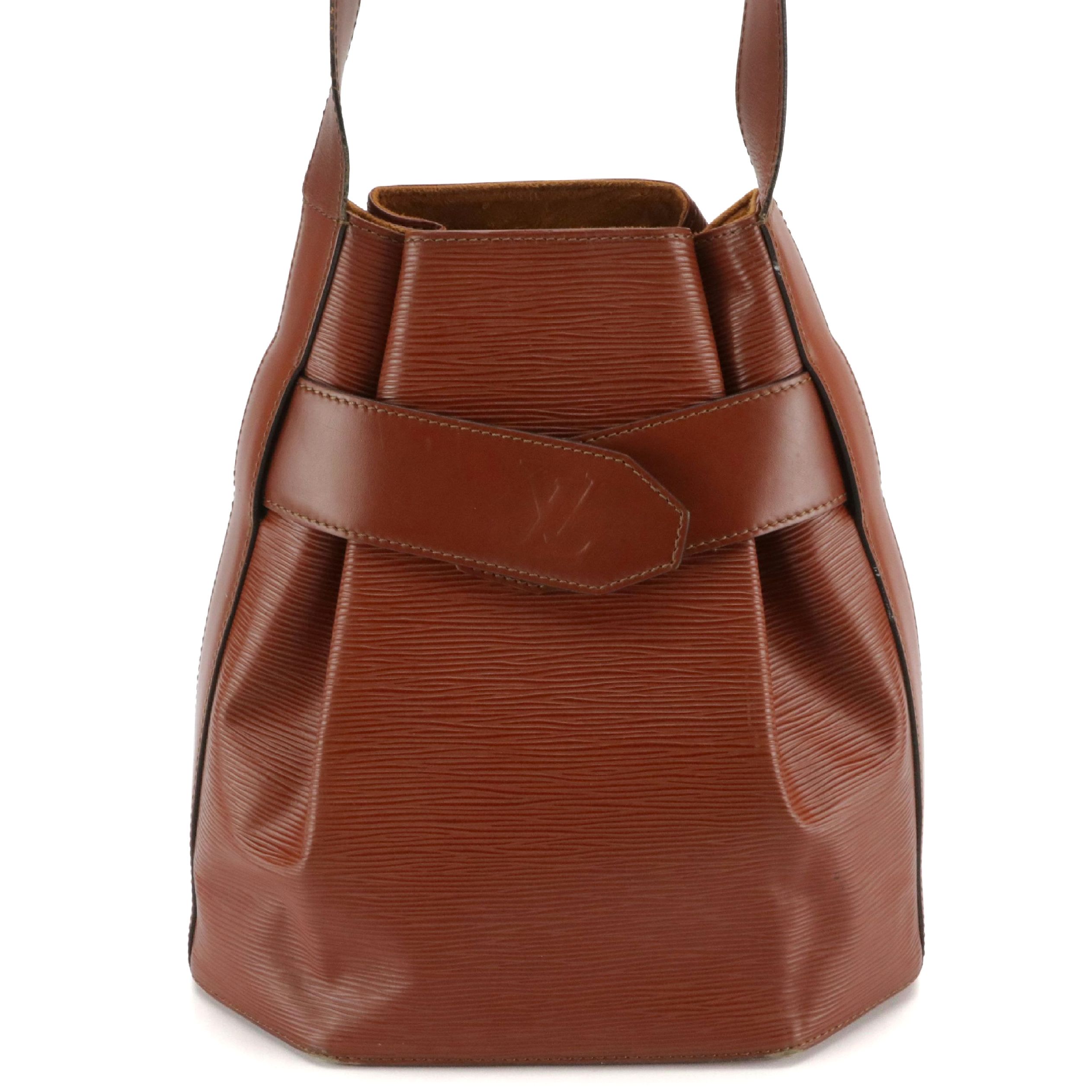 Louis Vuitton Sac D'Epaule GM Bag in Kenyan Fawn Epi and Smooth Leather