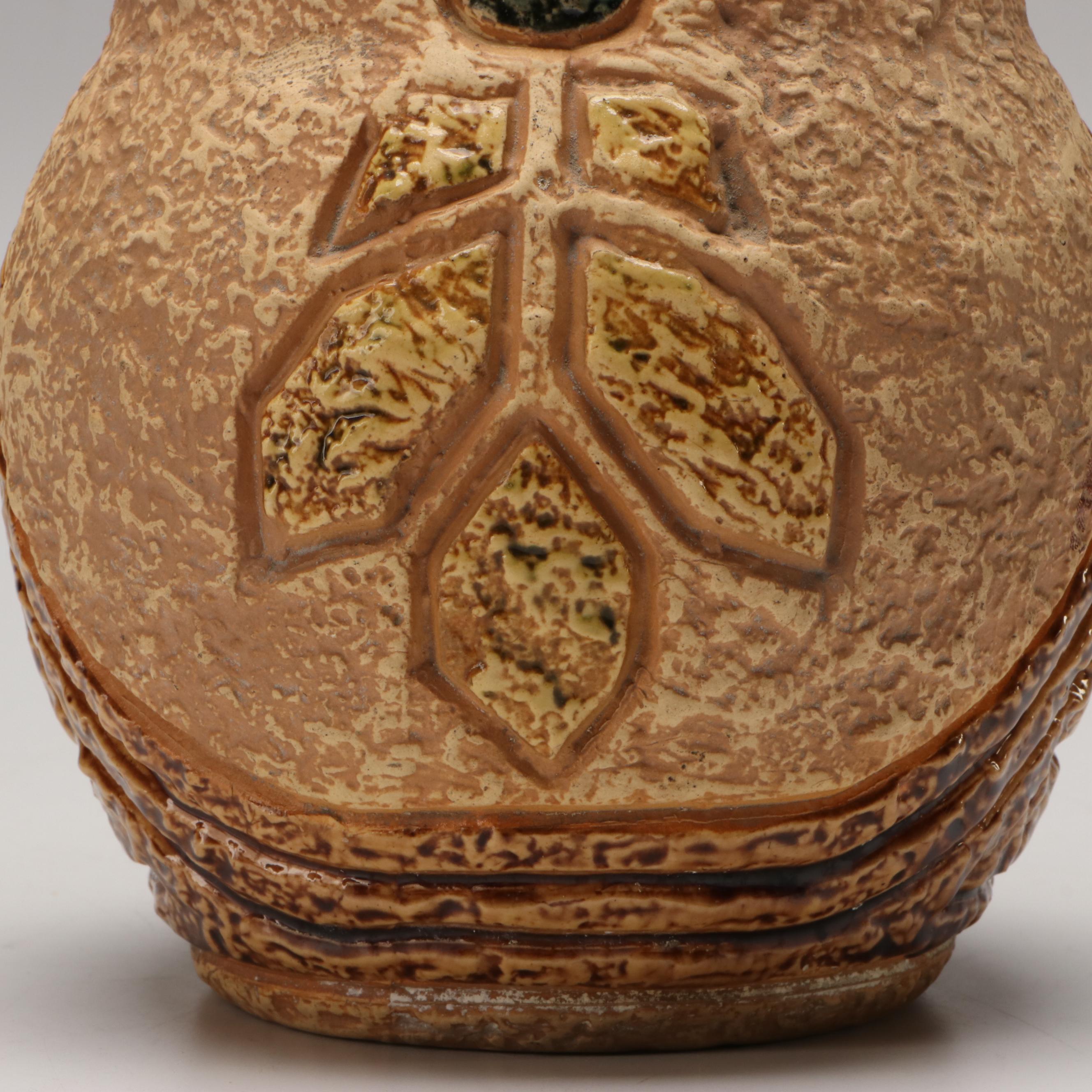 Roseville Pottery "Mostique" Ceramic Vase, 1910s