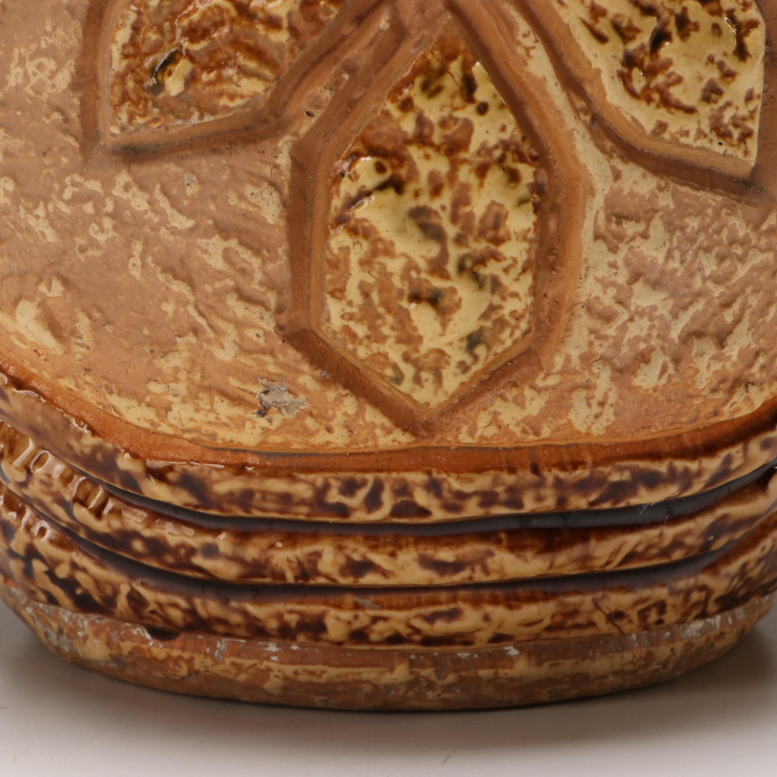 Roseville Pottery "Mostique" Ceramic Vase, 1910s