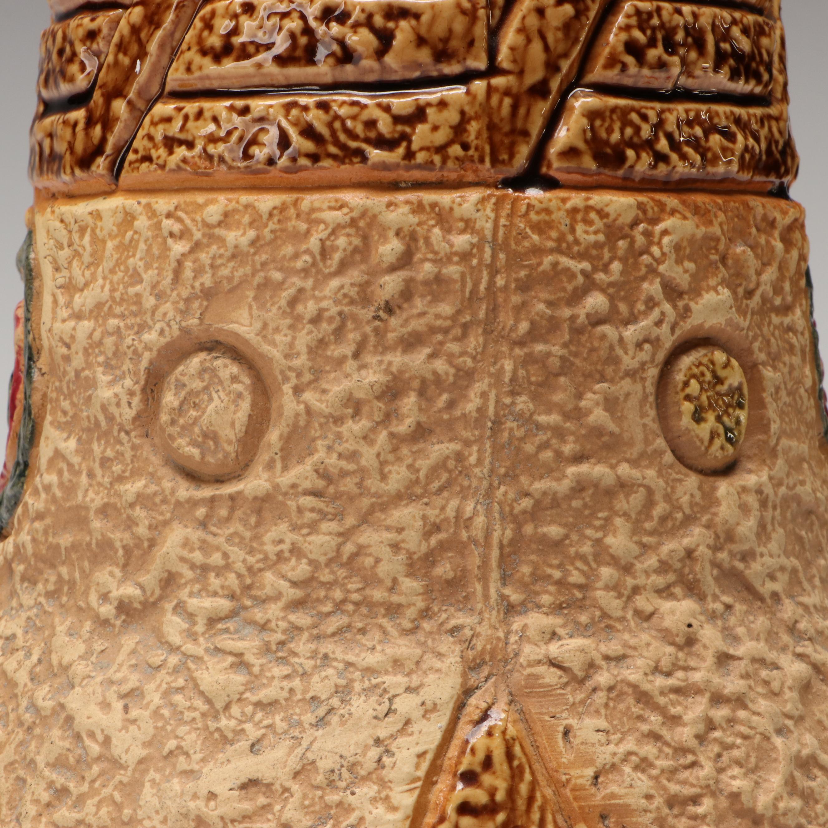 Roseville Pottery "Mostique" Ceramic Vase, 1910s