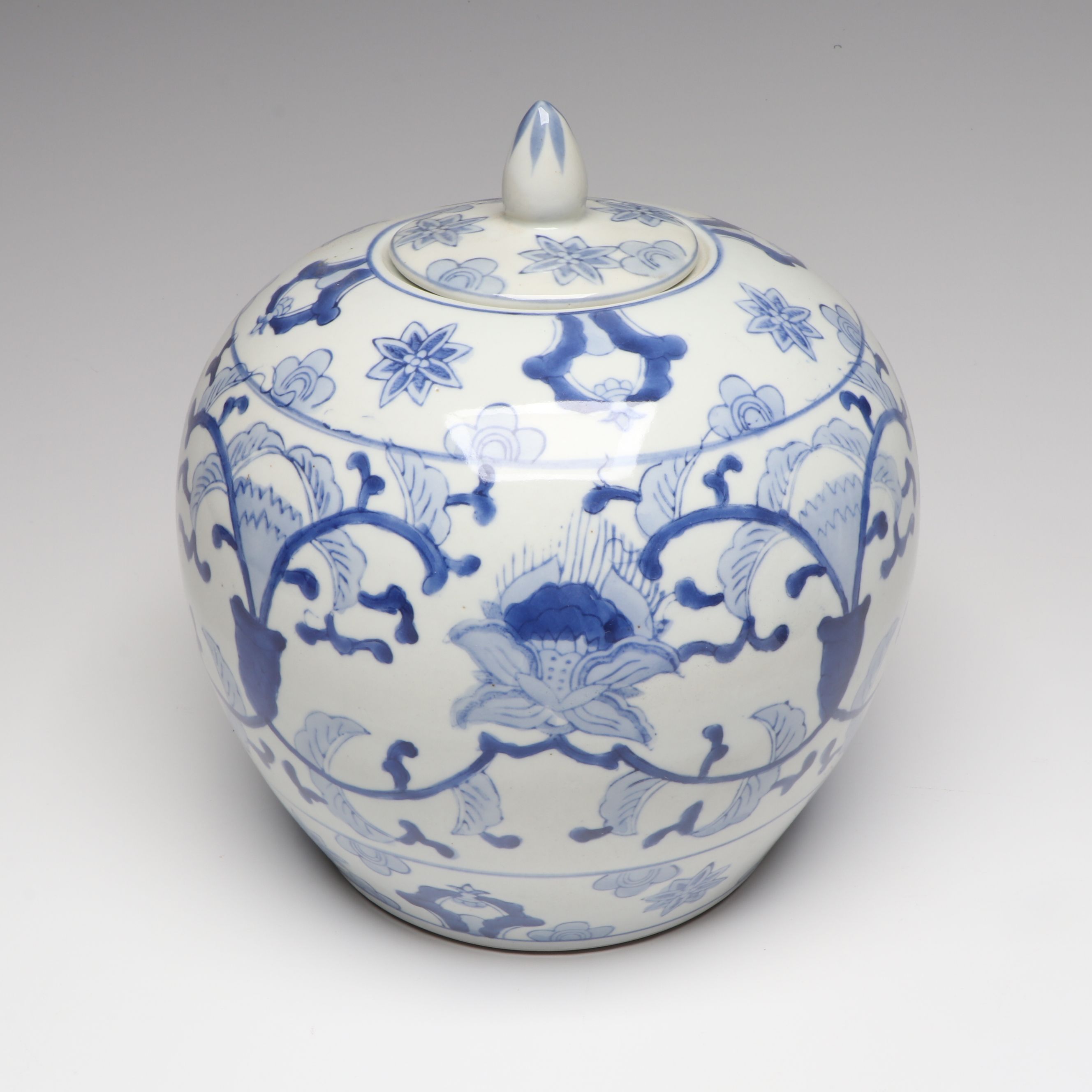 Thomas Till & Sons "Clyde" Plate with Other Blue and White Ceramic Décor