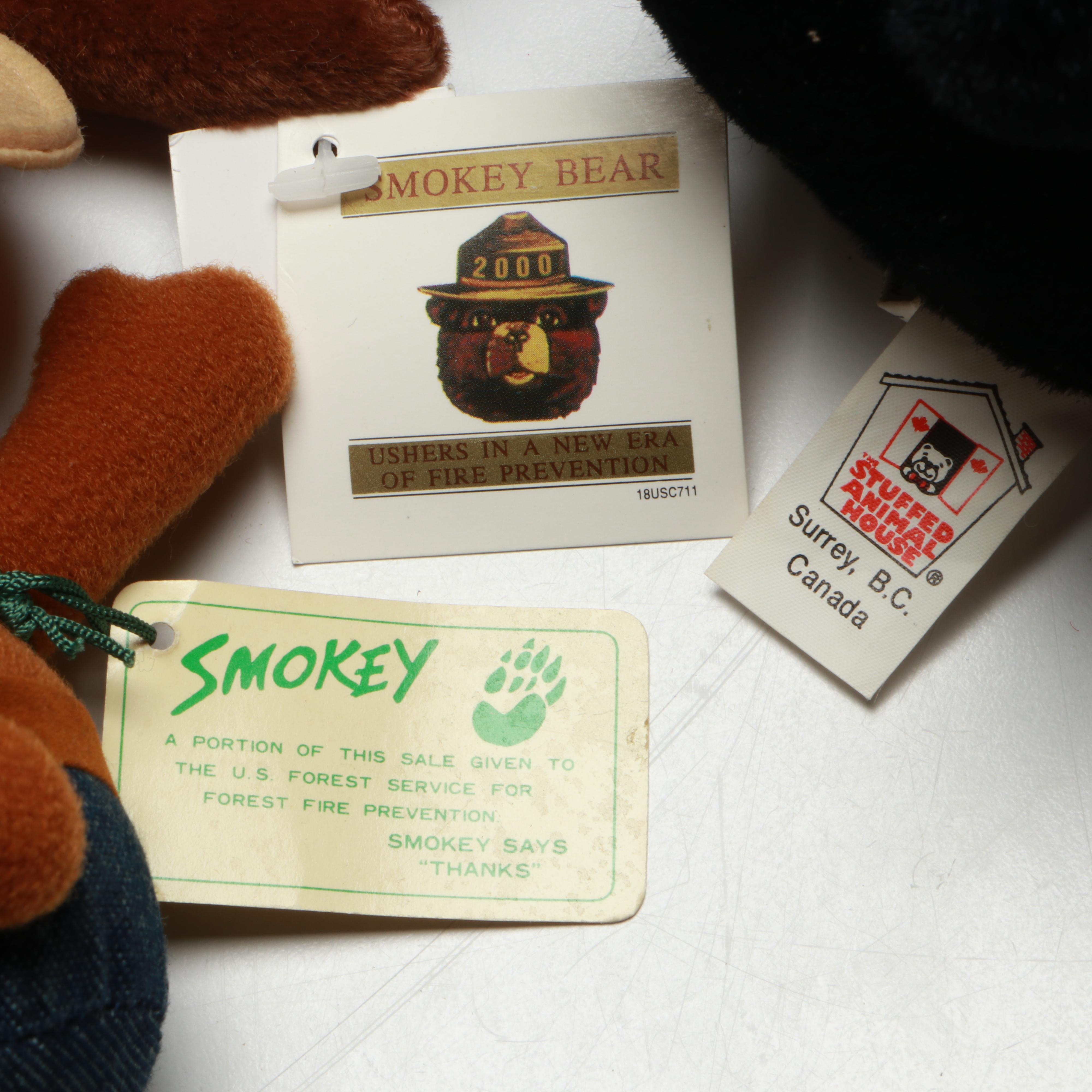 Lefton "Smokey the Bear" Figurines with Hats, Ephemera and Other Collectibles