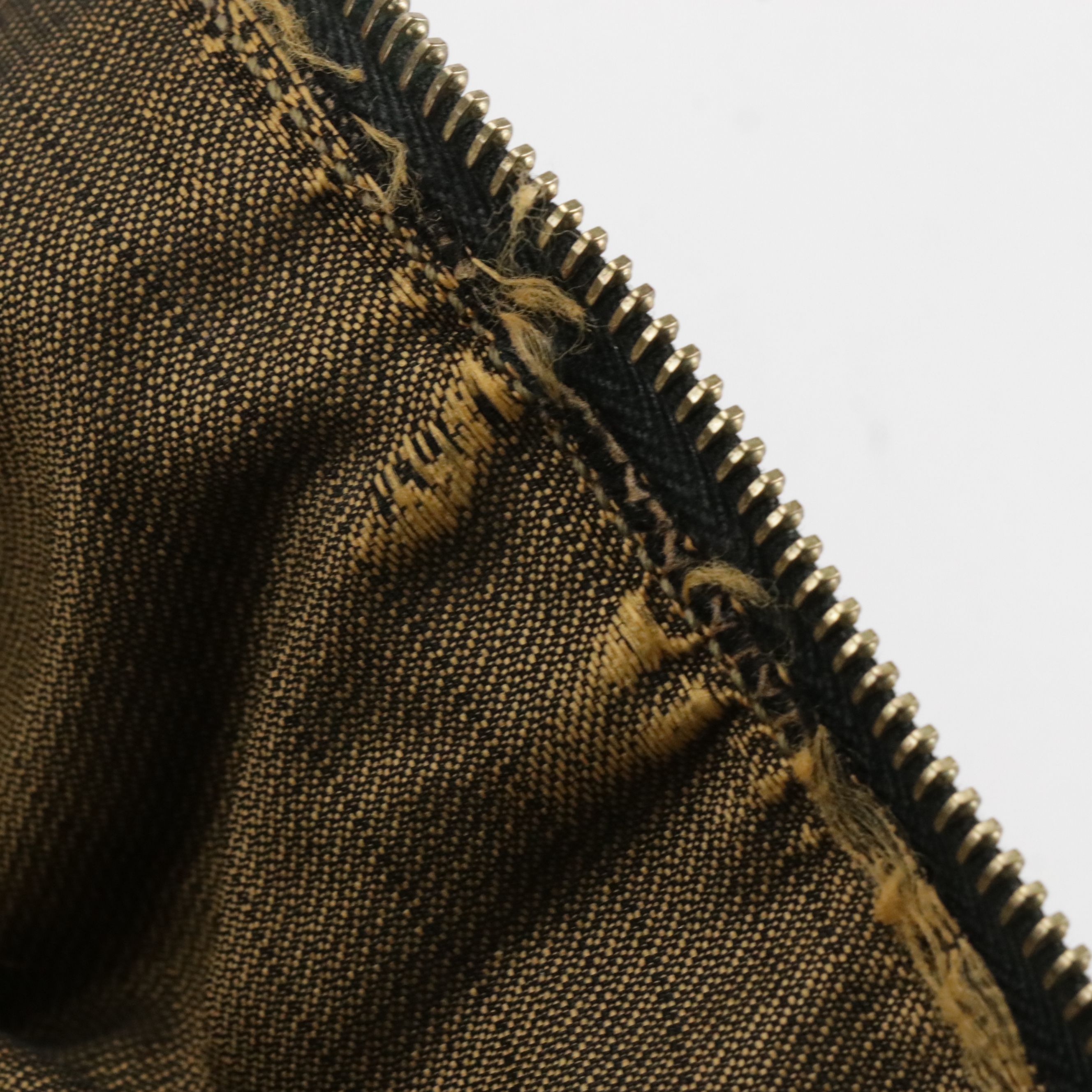 Fendi Locking Top Handle Bag in Zucca Jacquard Canvas