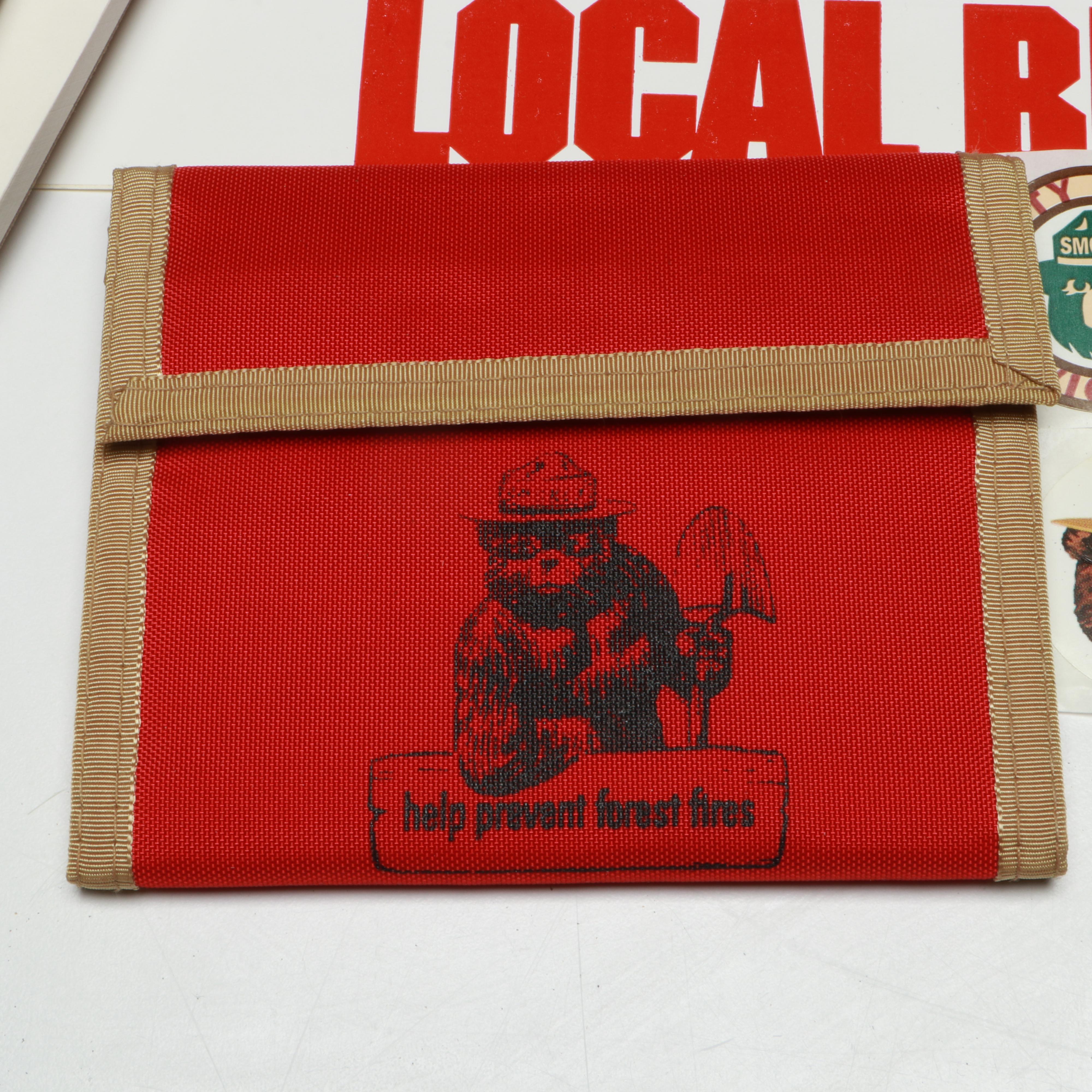 Lefton "Smokey the Bear" Figurines with Hats, Ephemera and Other Collectibles