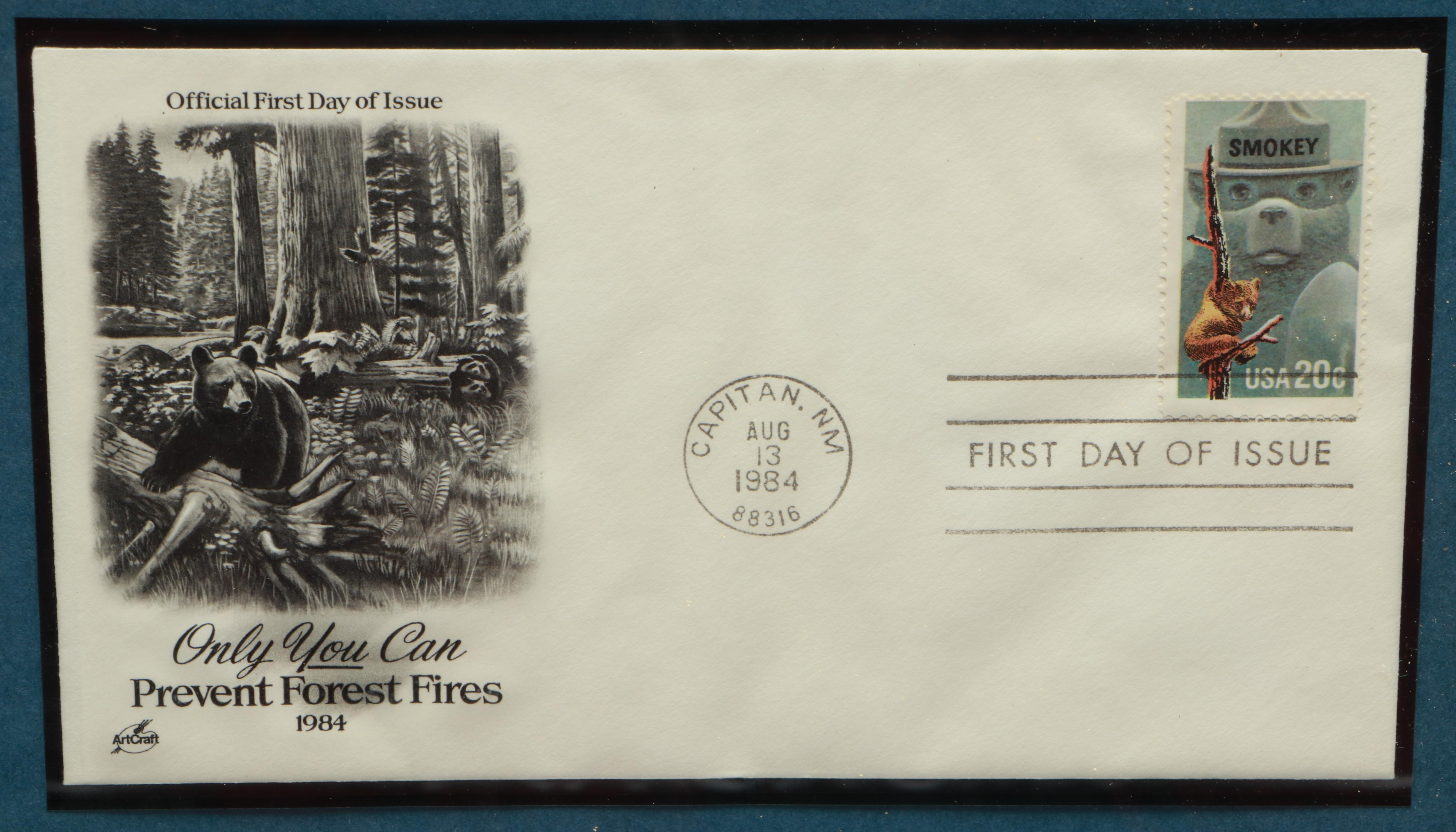 Lefton "Smokey the Bear" Figurines with Hats, Ephemera and Other Collectibles