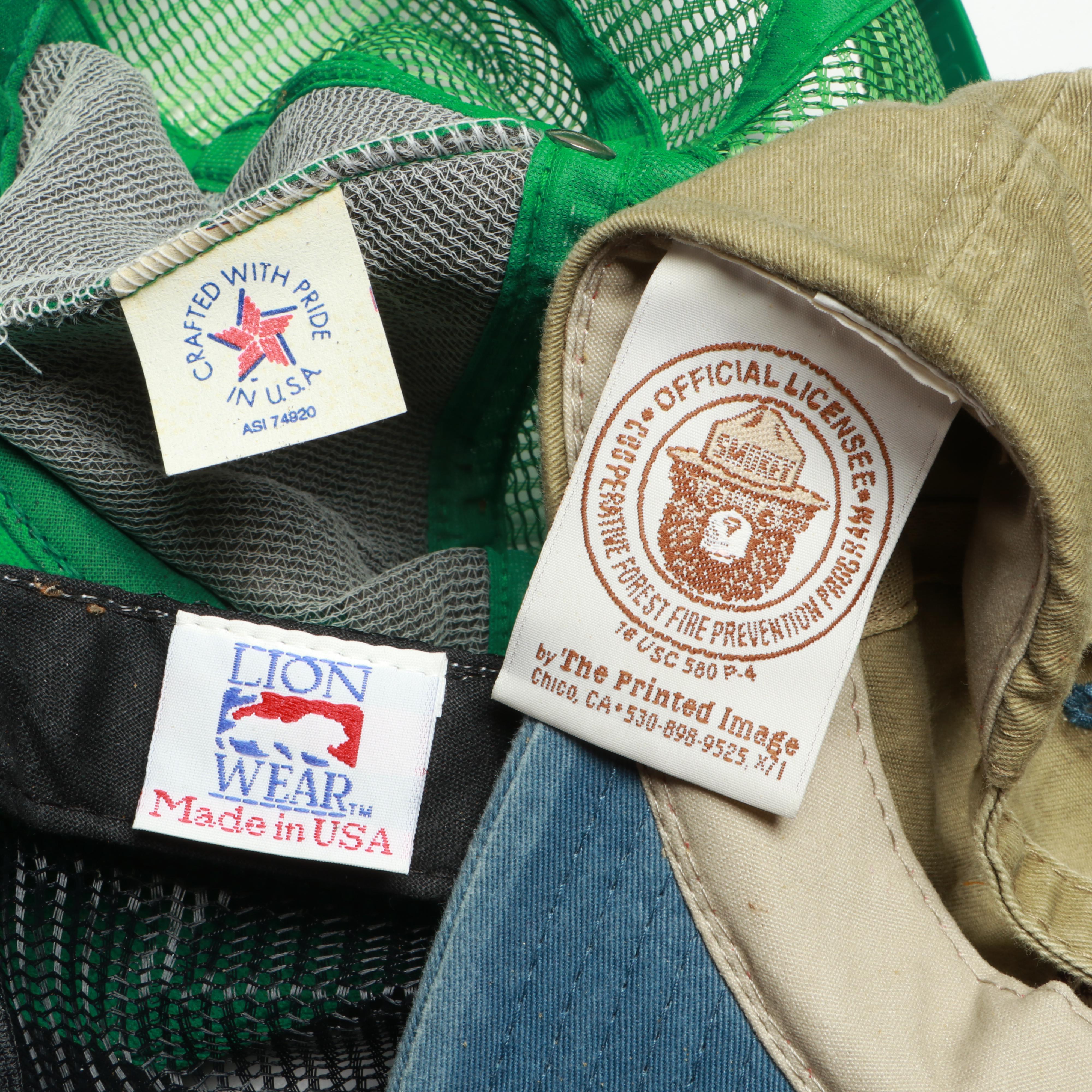 Lefton "Smokey the Bear" Figurines with Hats, Ephemera and Other Collectibles