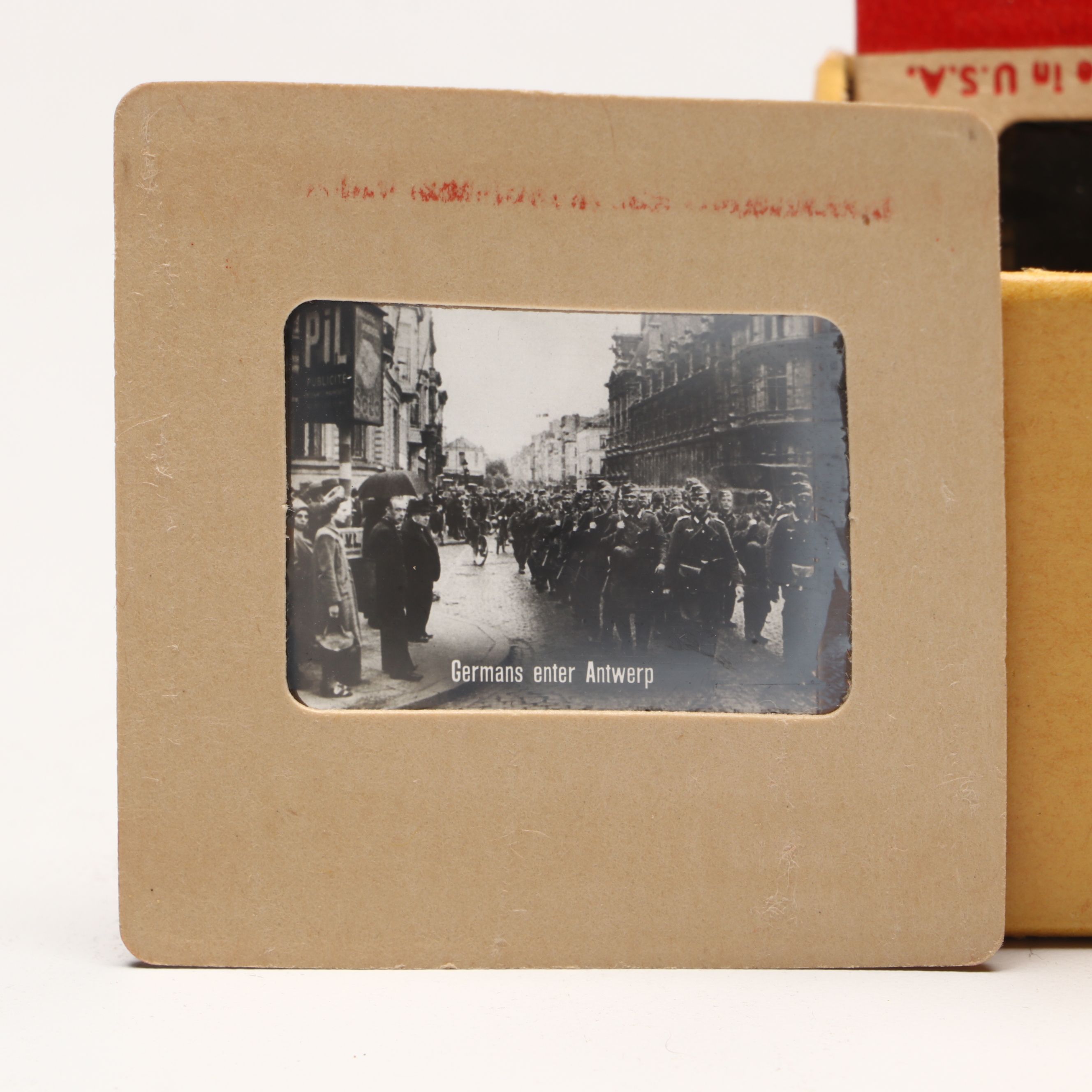 Castle Film World War II Photo Slides with Viewer Scopes, Early to Mid-20th C.