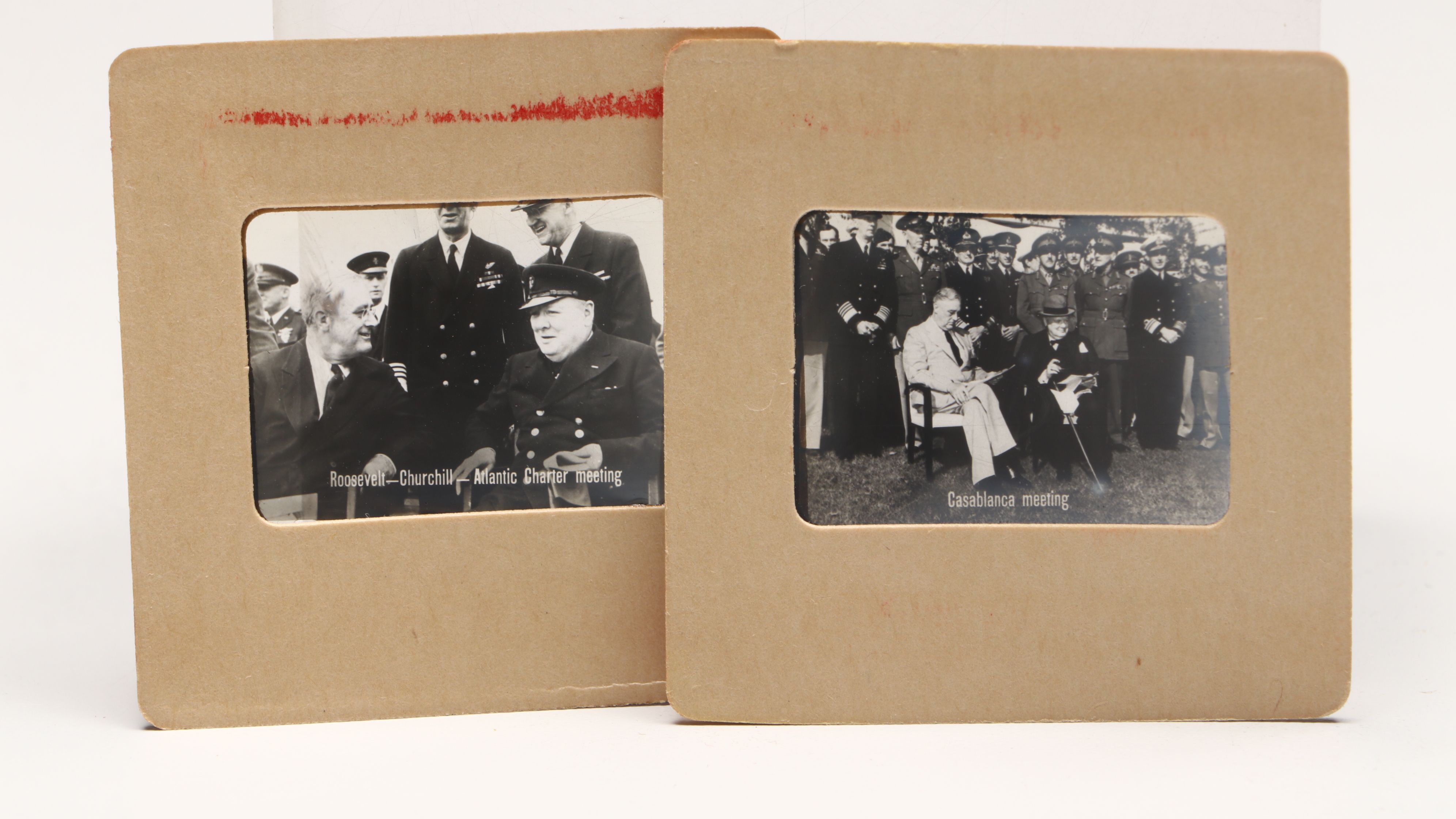 Castle Film World War II Photo Slides with Viewer Scopes, Early to Mid-20th C.