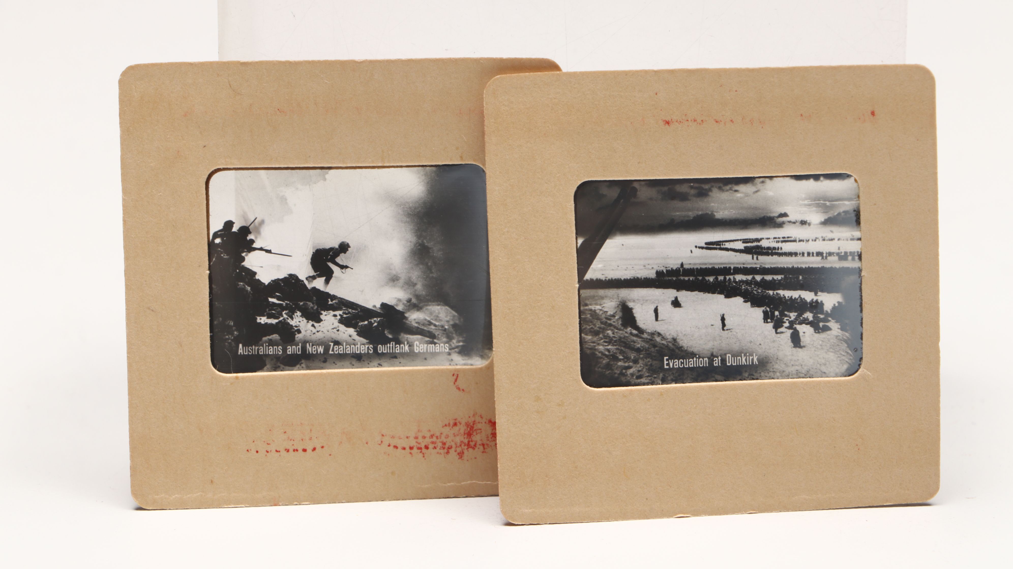 Castle Film World War II Photo Slides with Viewer Scopes, Early to Mid-20th C.
