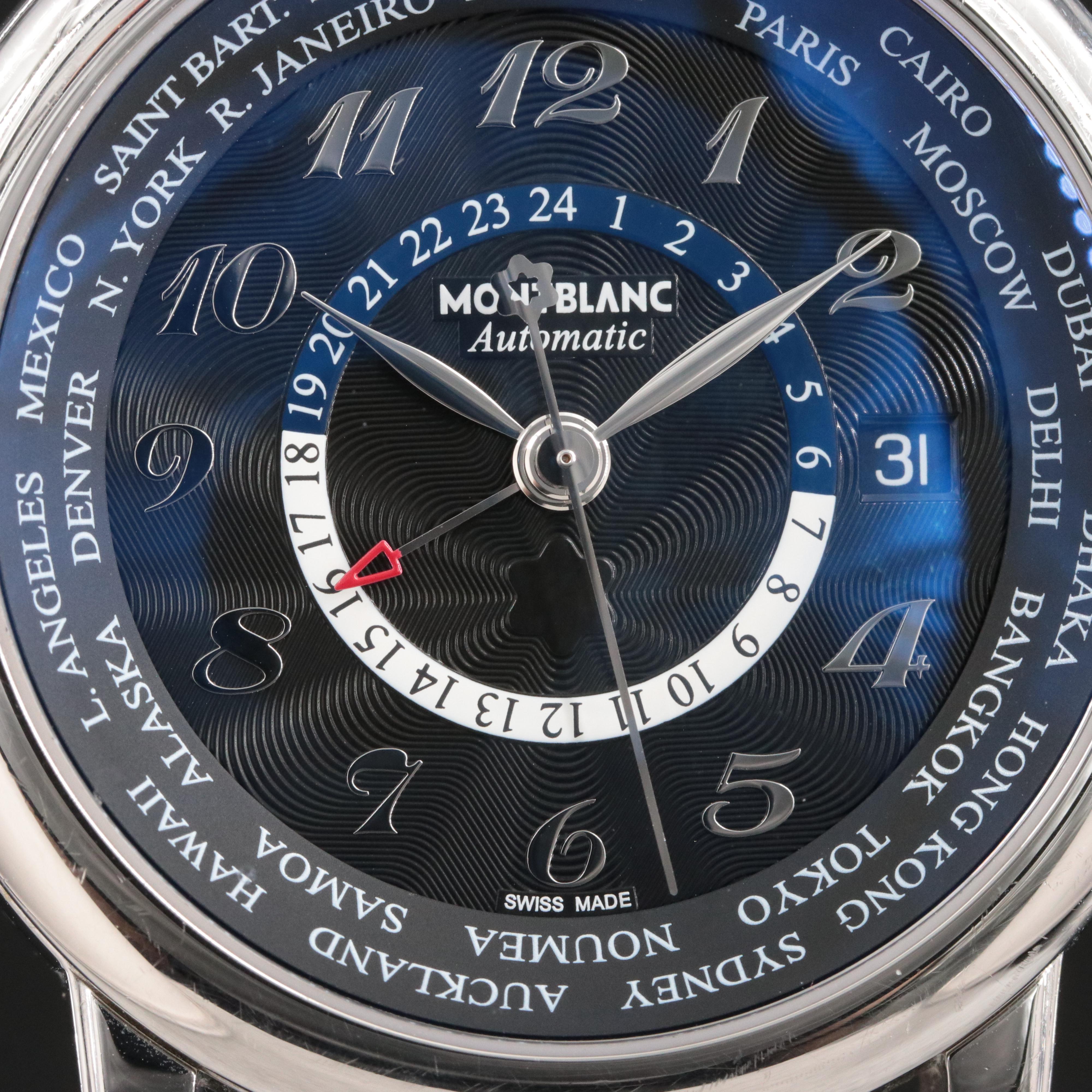 Montblanc Meisterstück Star World-Time GMT Watch