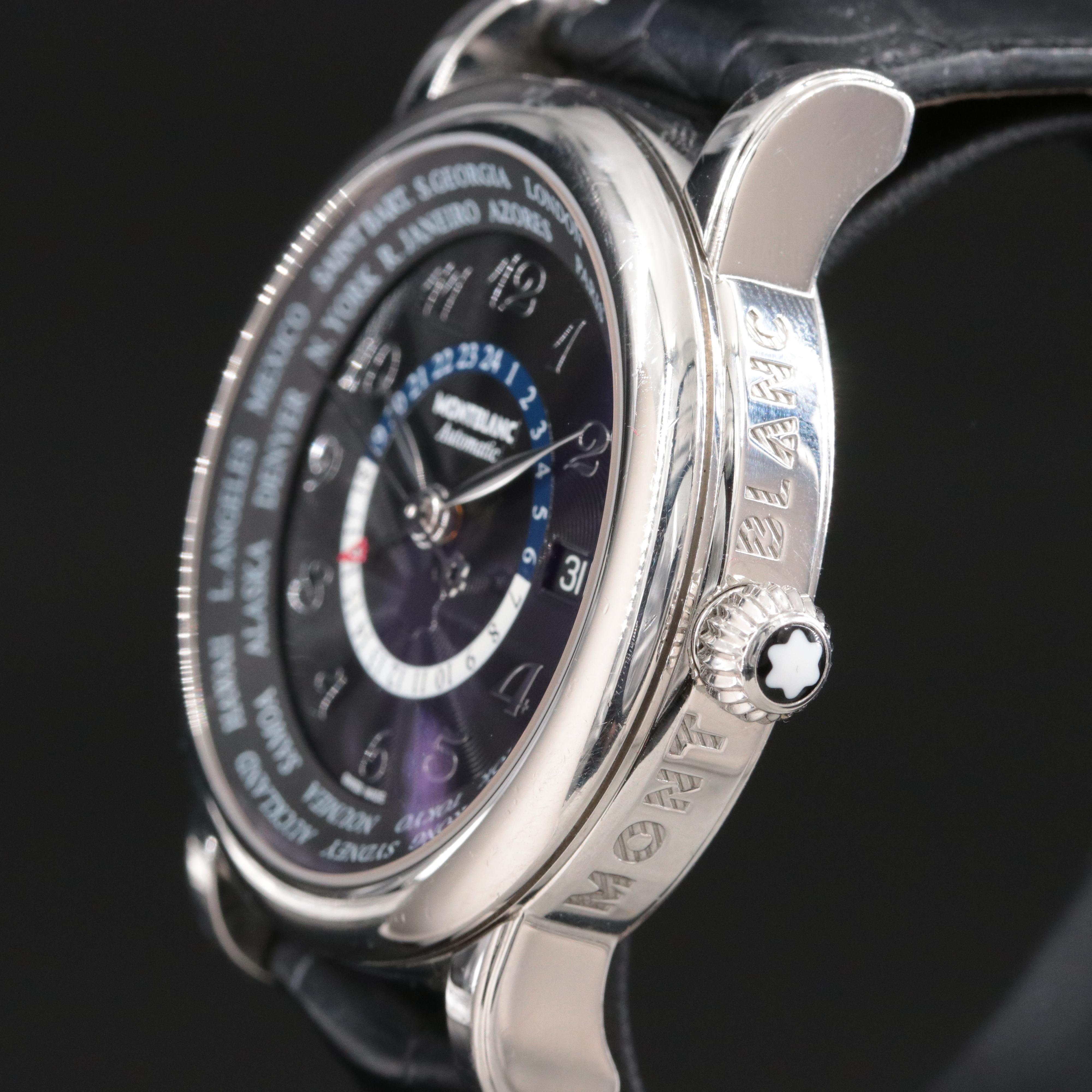 Montblanc Meisterstück Star World-Time GMT Watch