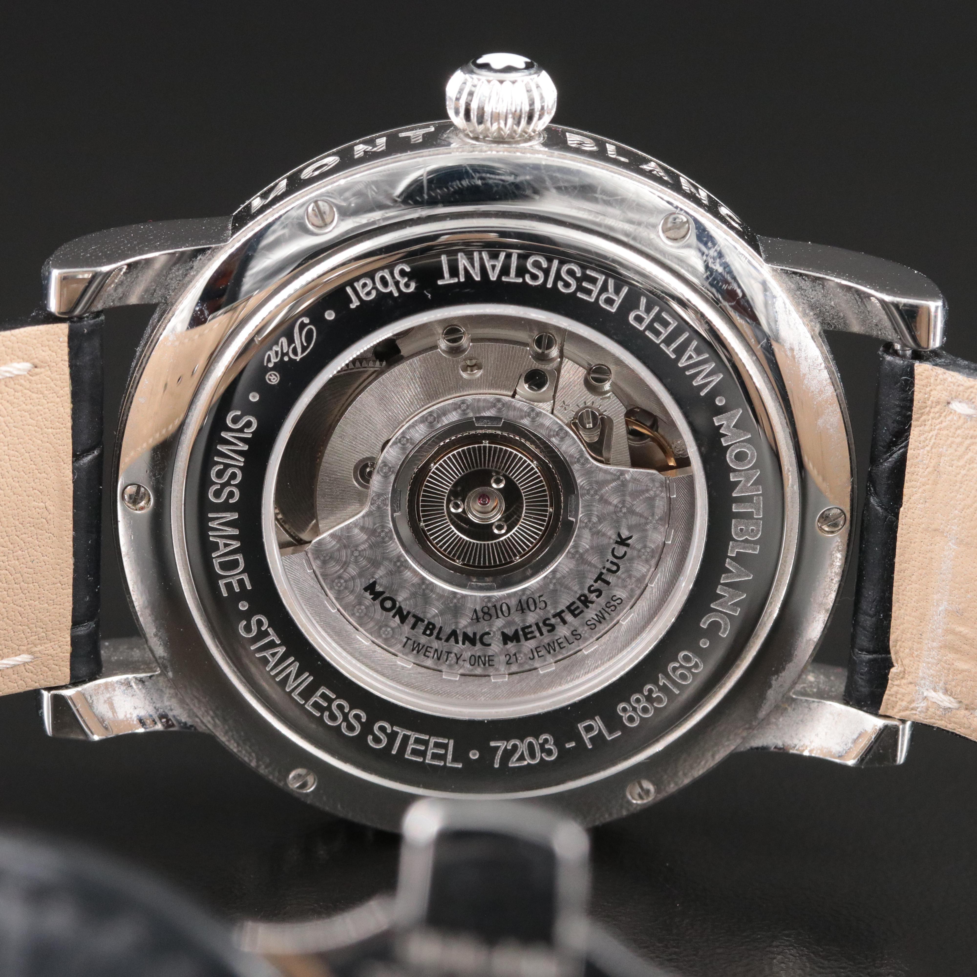 Montblanc Meisterstück Star World-Time GMT Watch