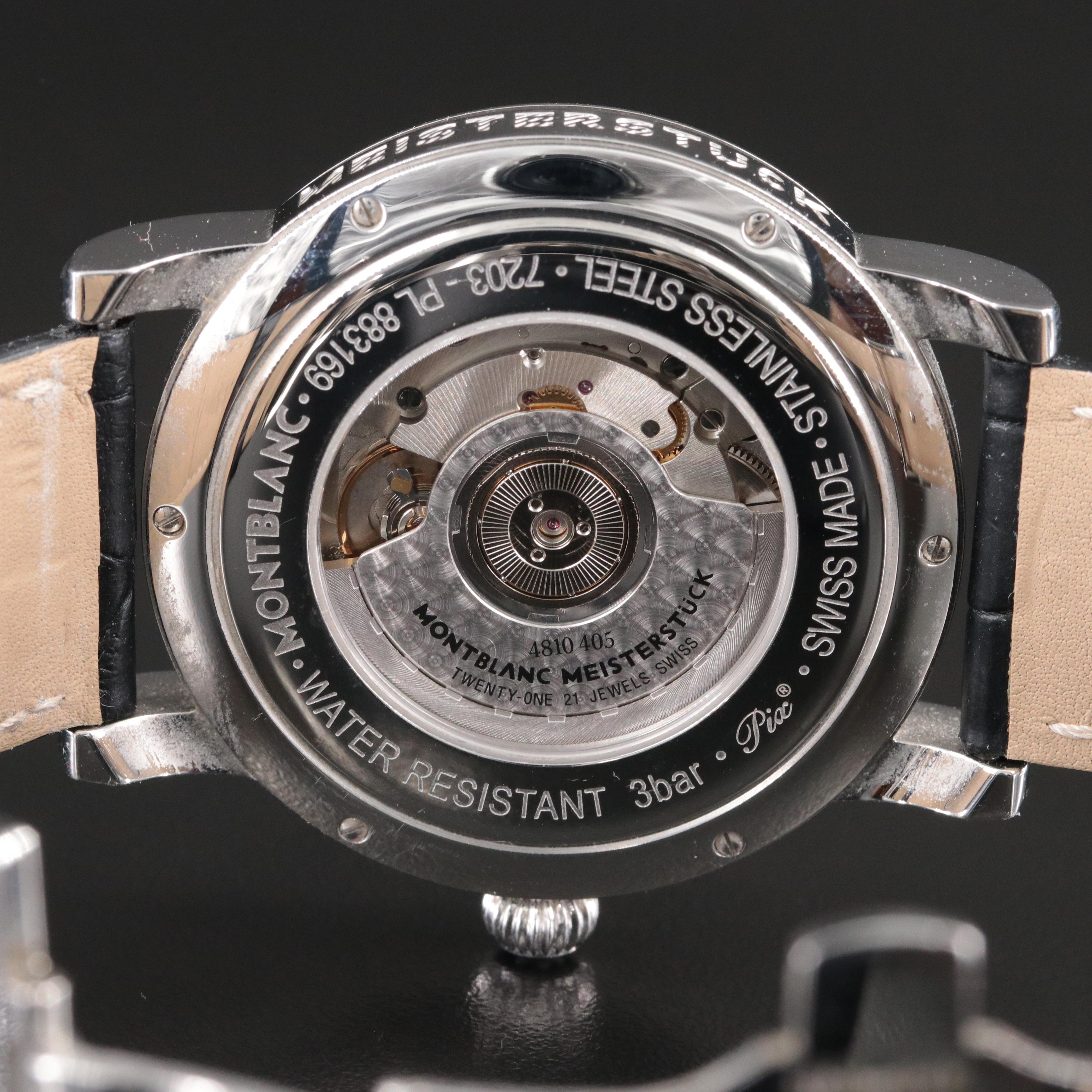 Montblanc Meisterstück Star World-Time GMT Watch