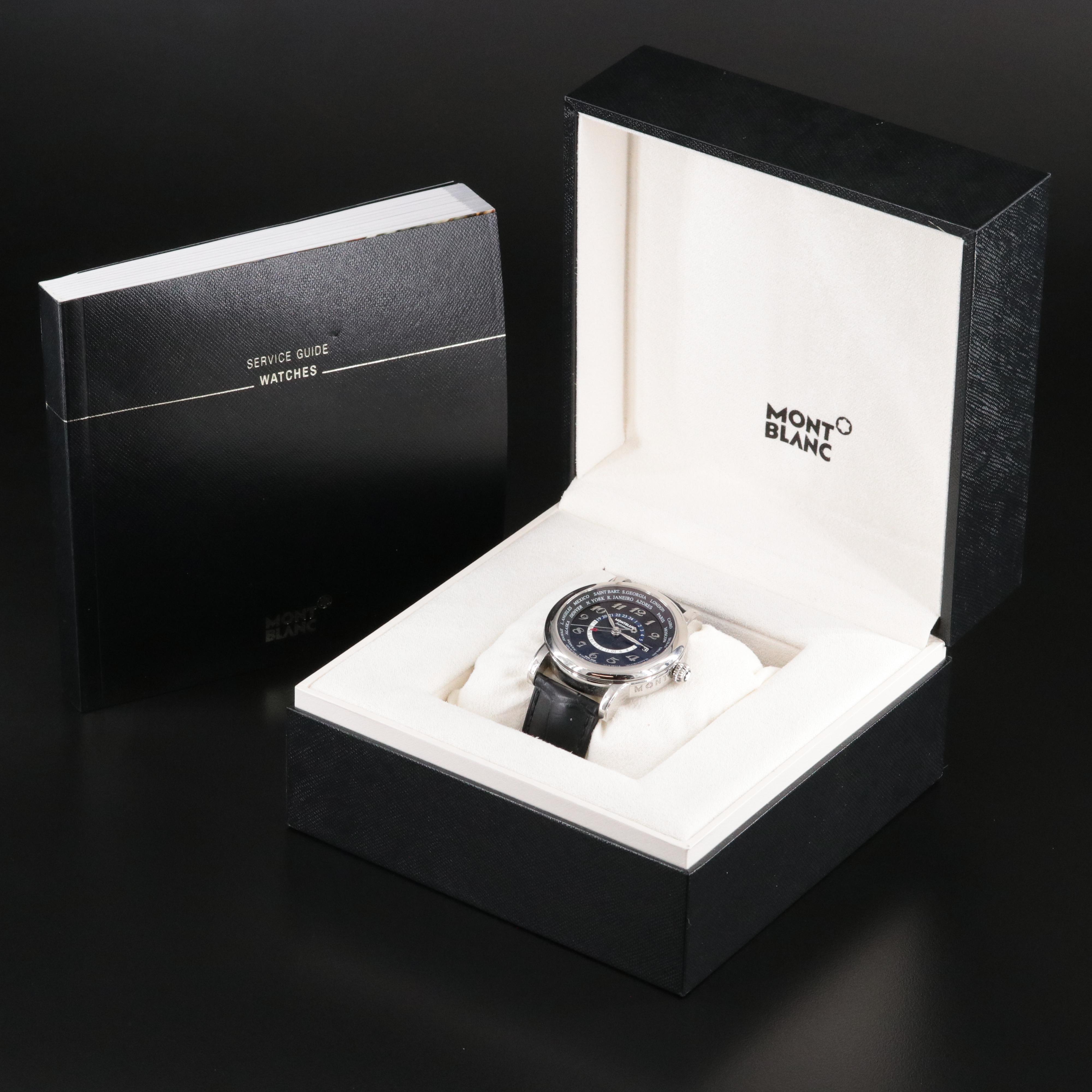 Montblanc Meisterstück Star World-Time GMT Watch
