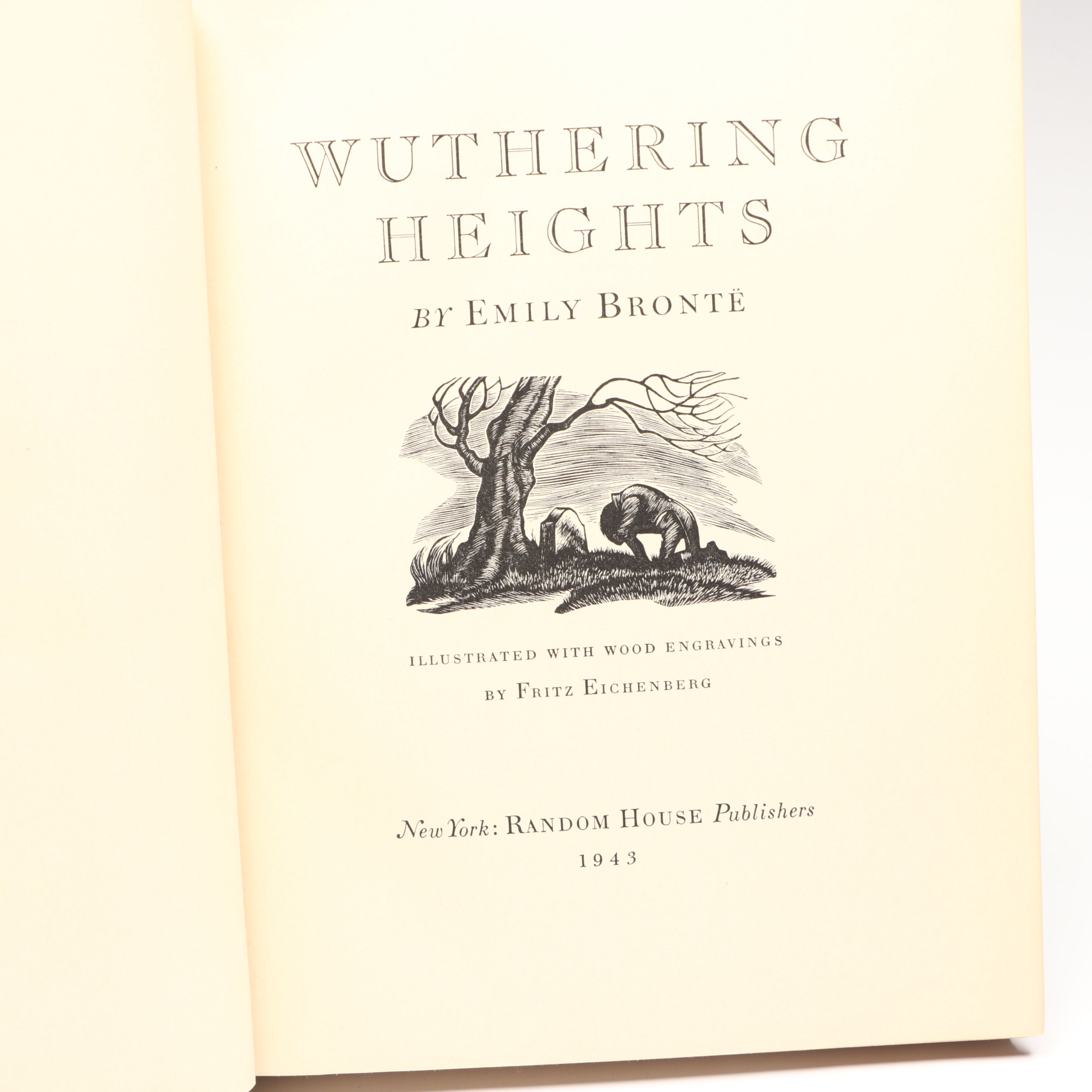 "Wuthering Heights" by Emily Brontë and "Jane Eyre" by Charlotte Brontë, 1943
