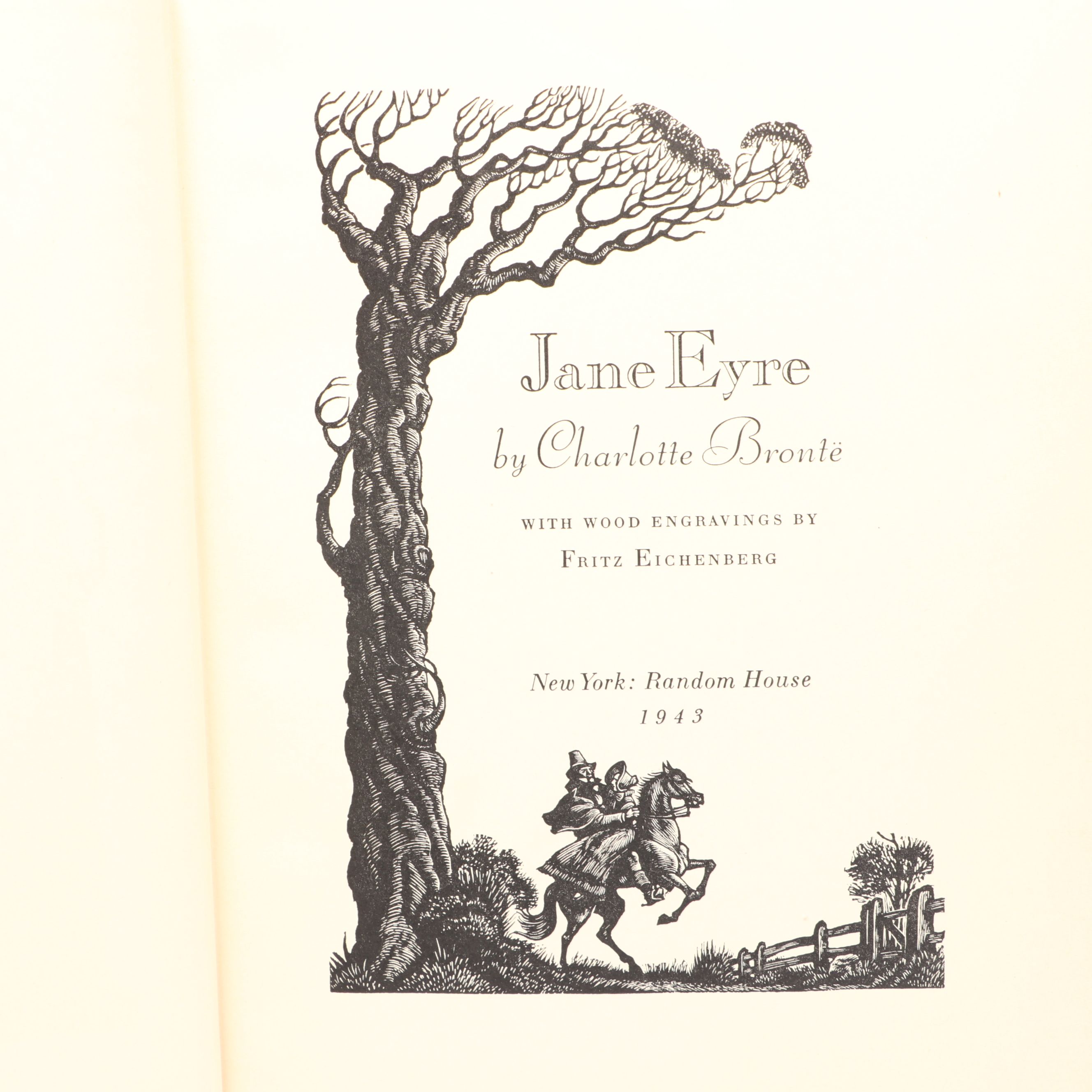 "Wuthering Heights" by Emily Brontë and "Jane Eyre" by Charlotte Brontë, 1943
