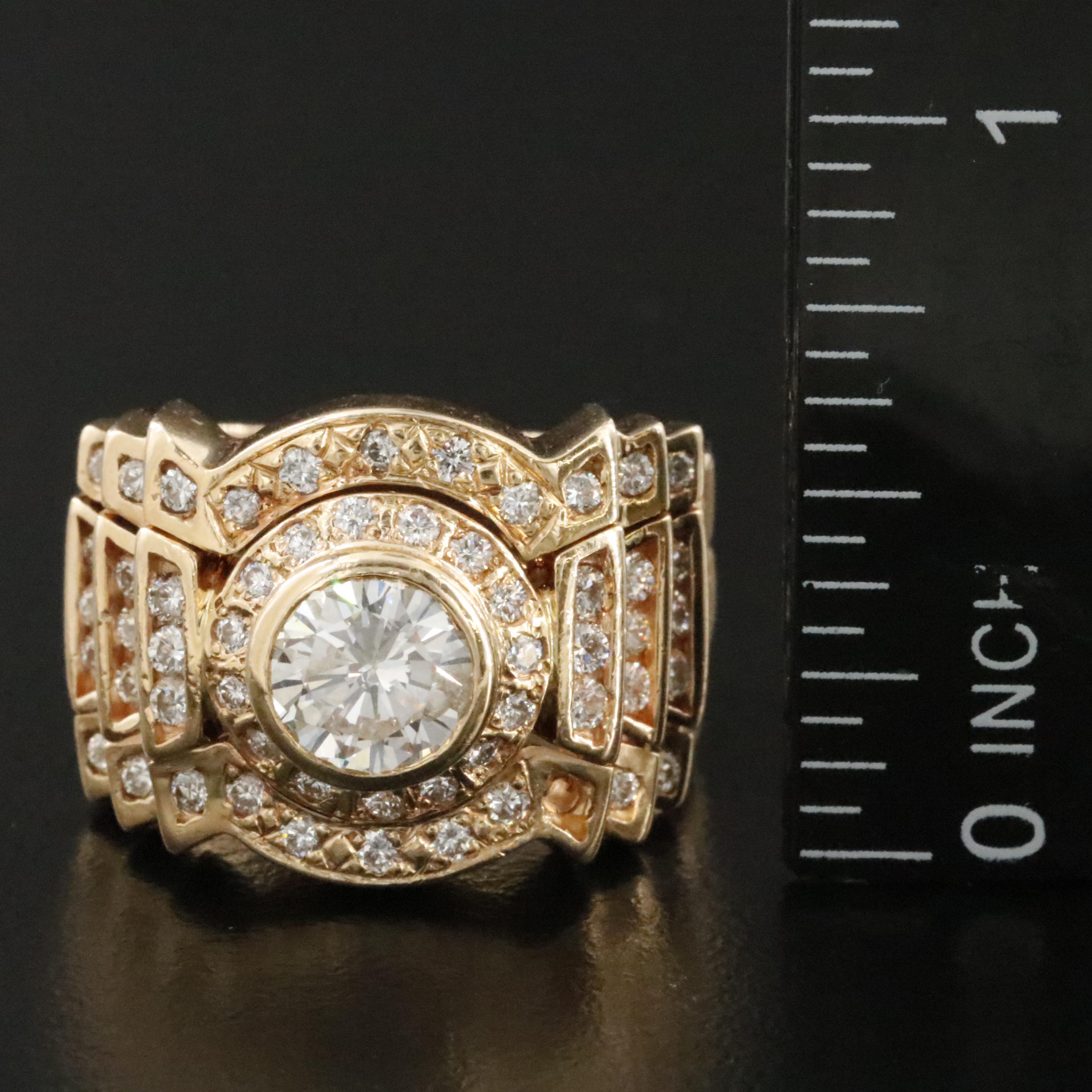 14K 2.16 CTW Diamond Ring