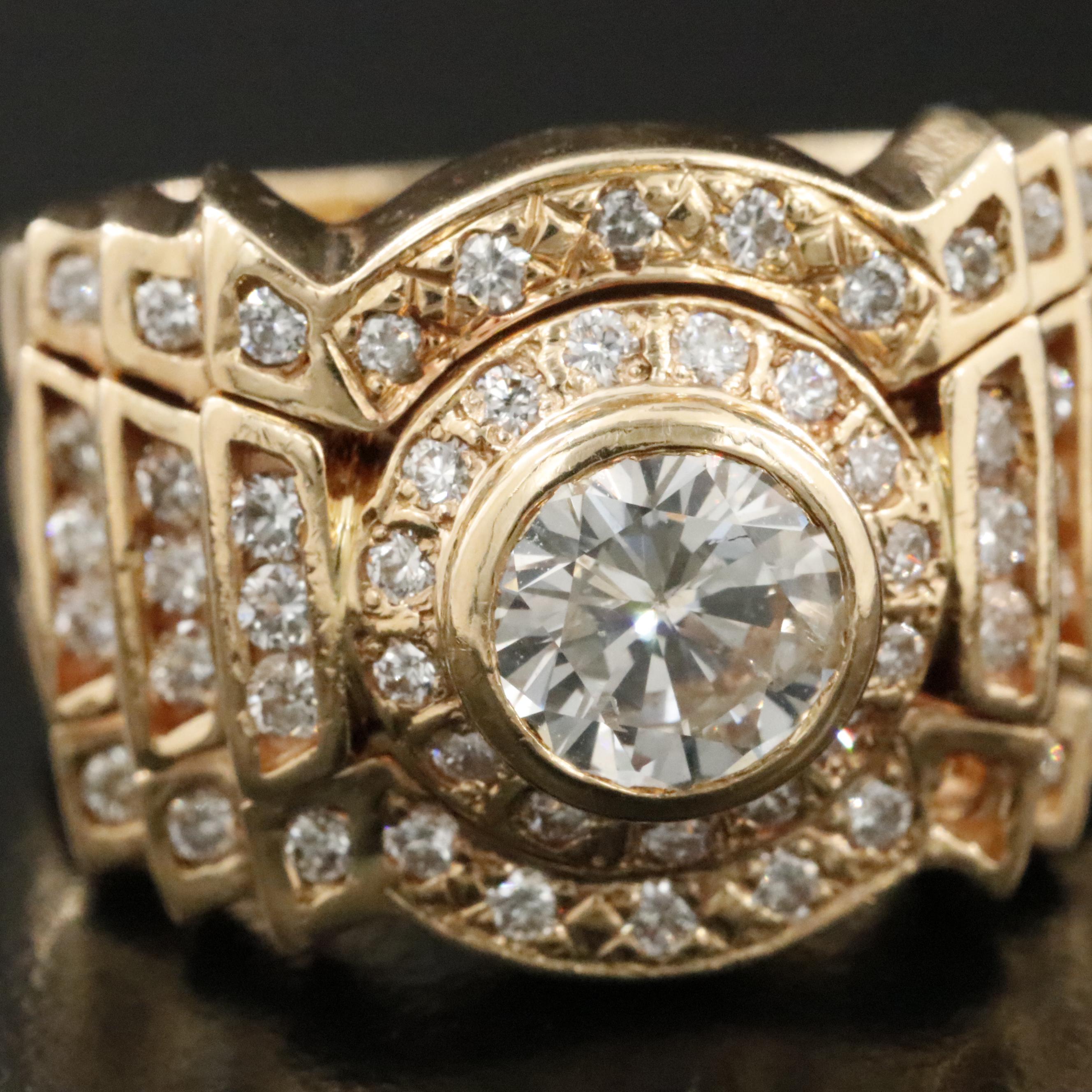 14K 2.16 CTW Diamond Ring