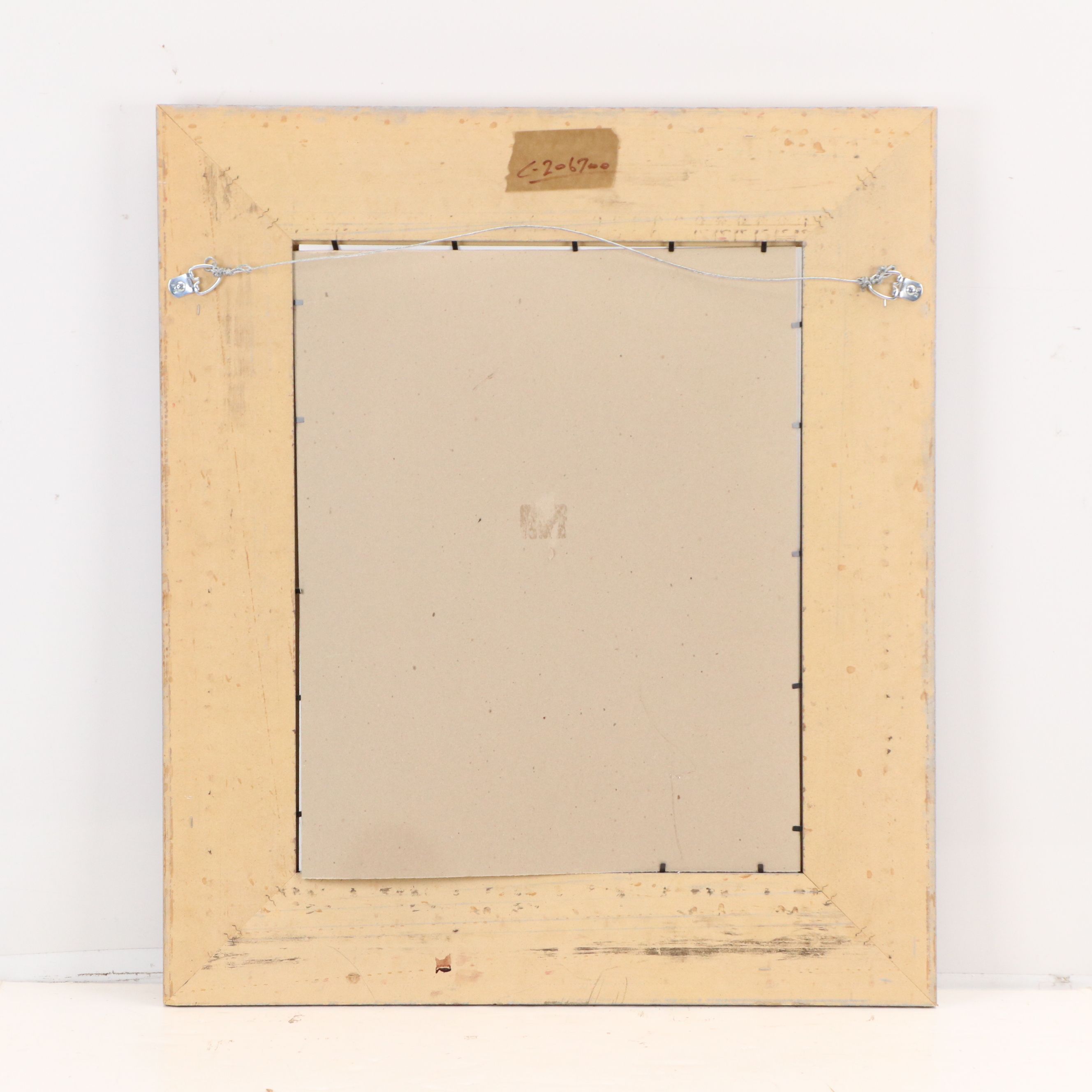 Black and White Photographic Print of Staircase in the Woods