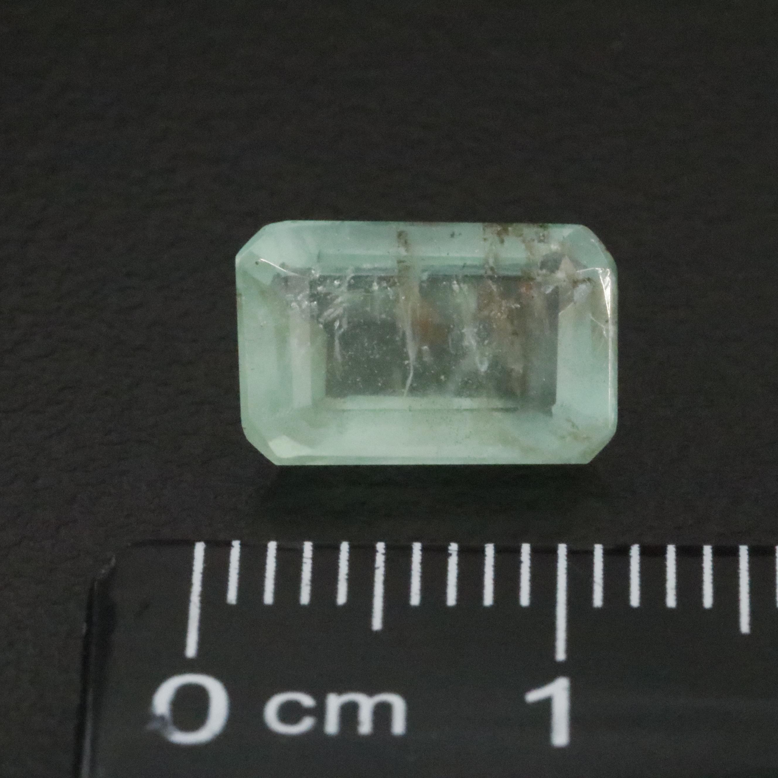 Loose 2.55 CT Emerald