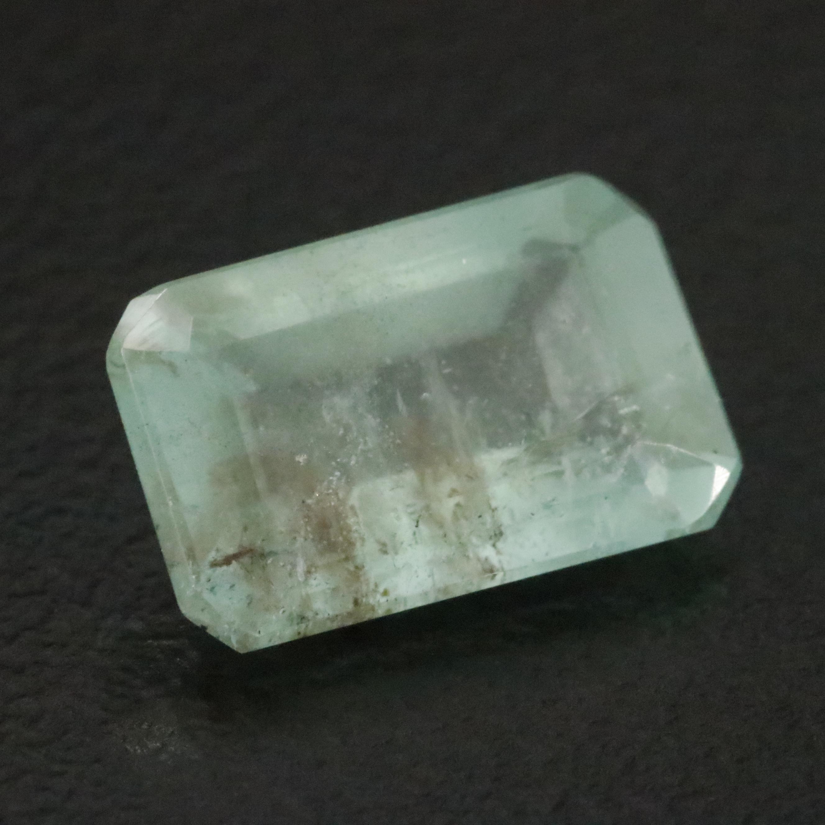 Loose 2.55 CT Emerald