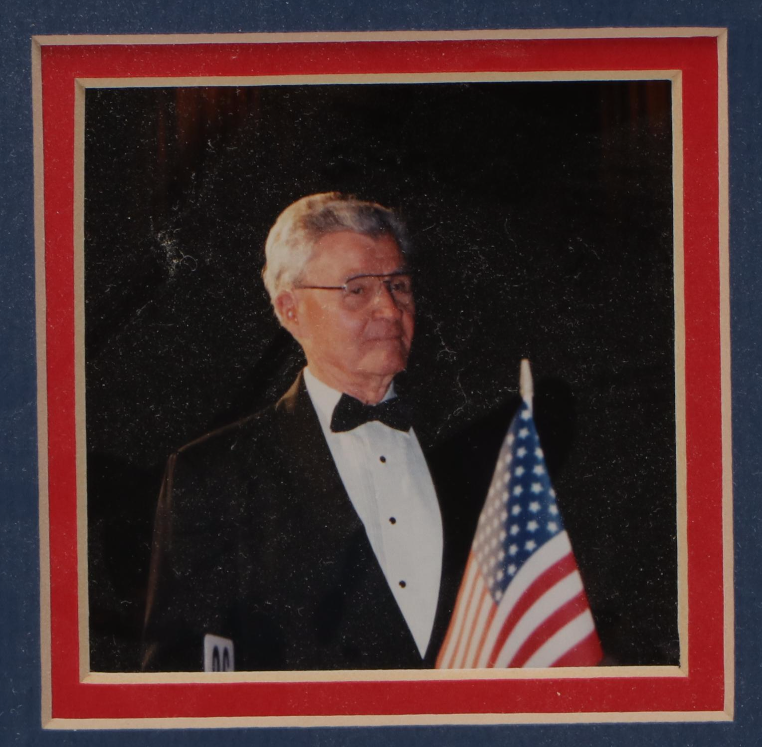 Paul Tibbets, Thomas Ferebee and Theodore Van Kirk Signed Enola Gay Photograph