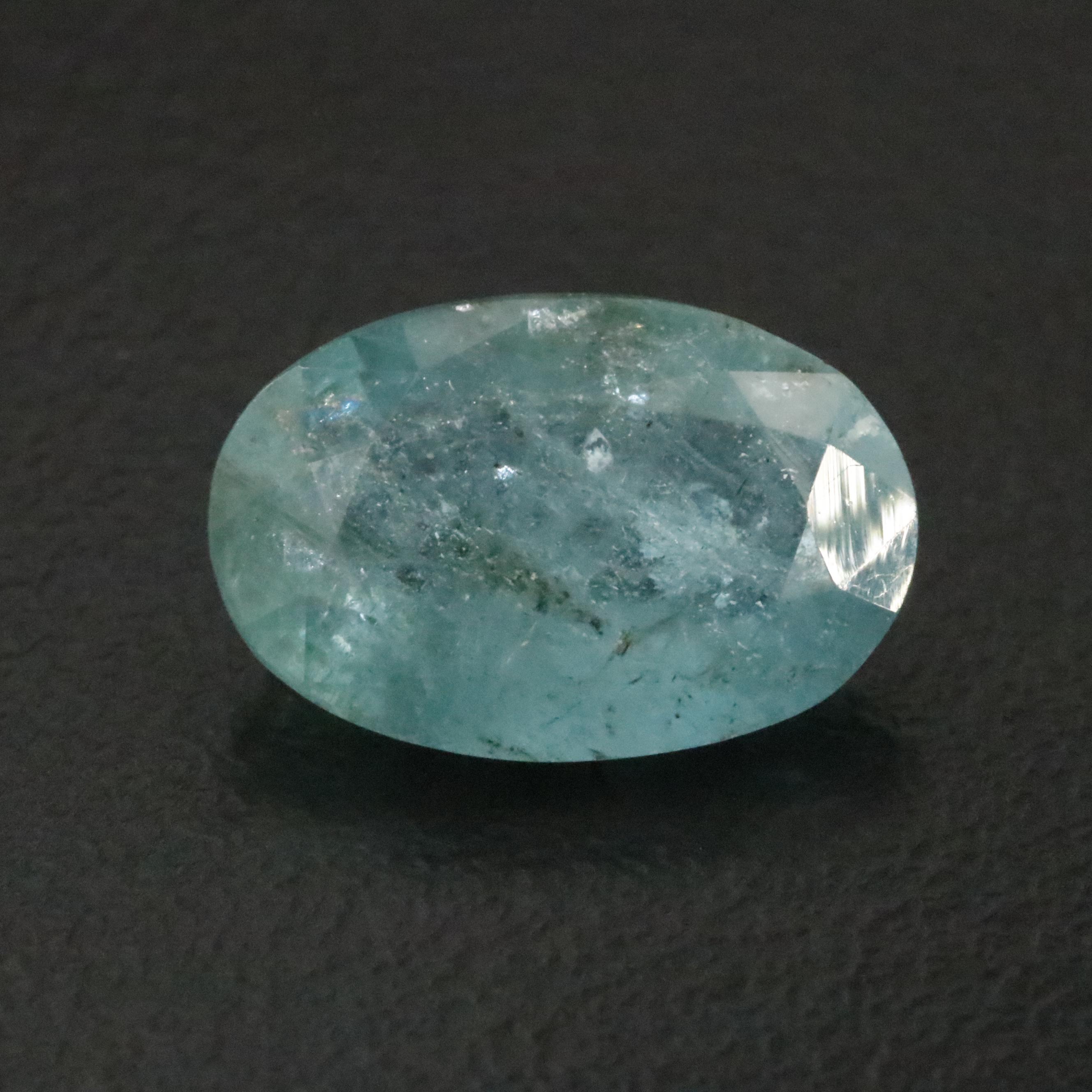 Loose 3.68 CT Emerald
