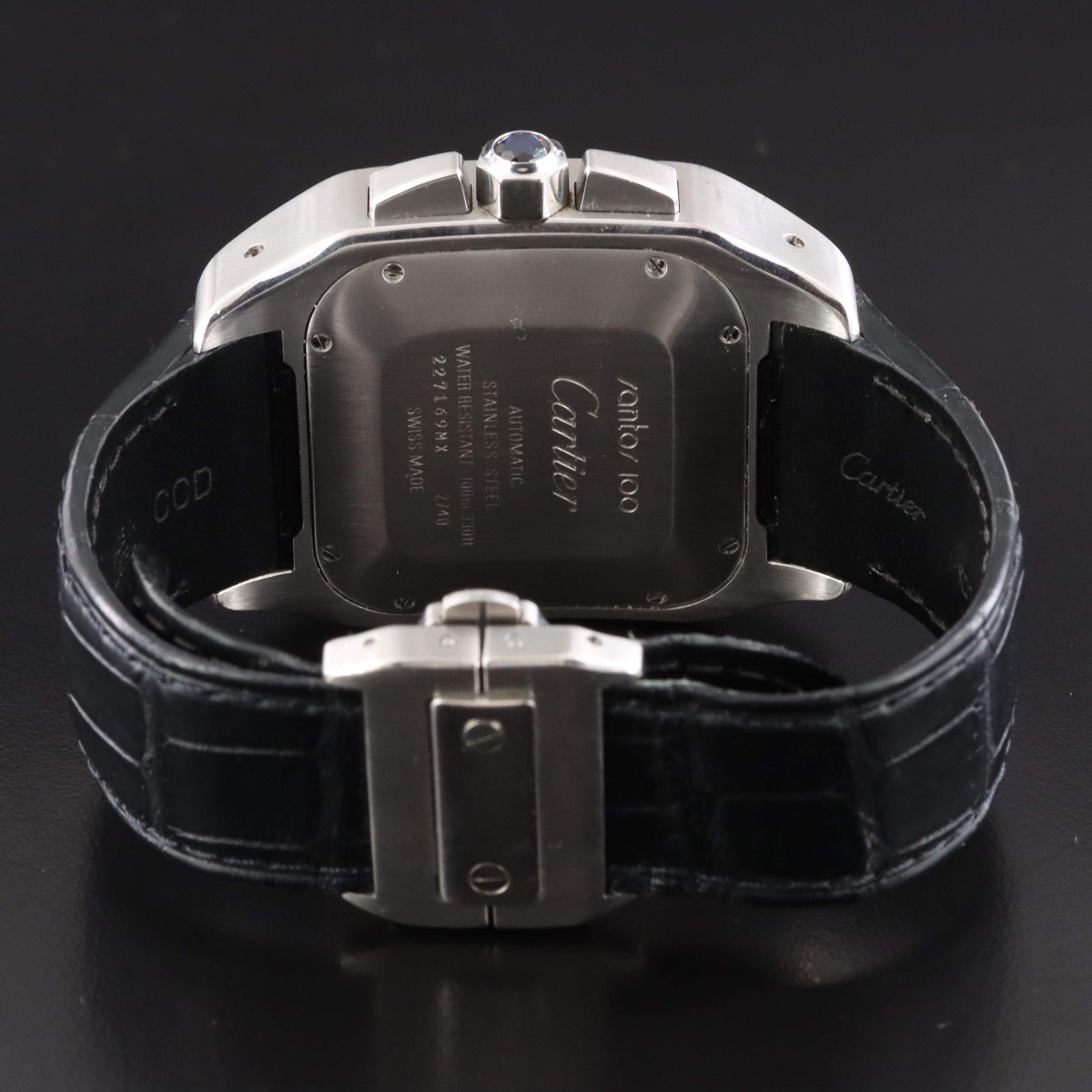 Cartier Santos 100 XL Chronograph Watch