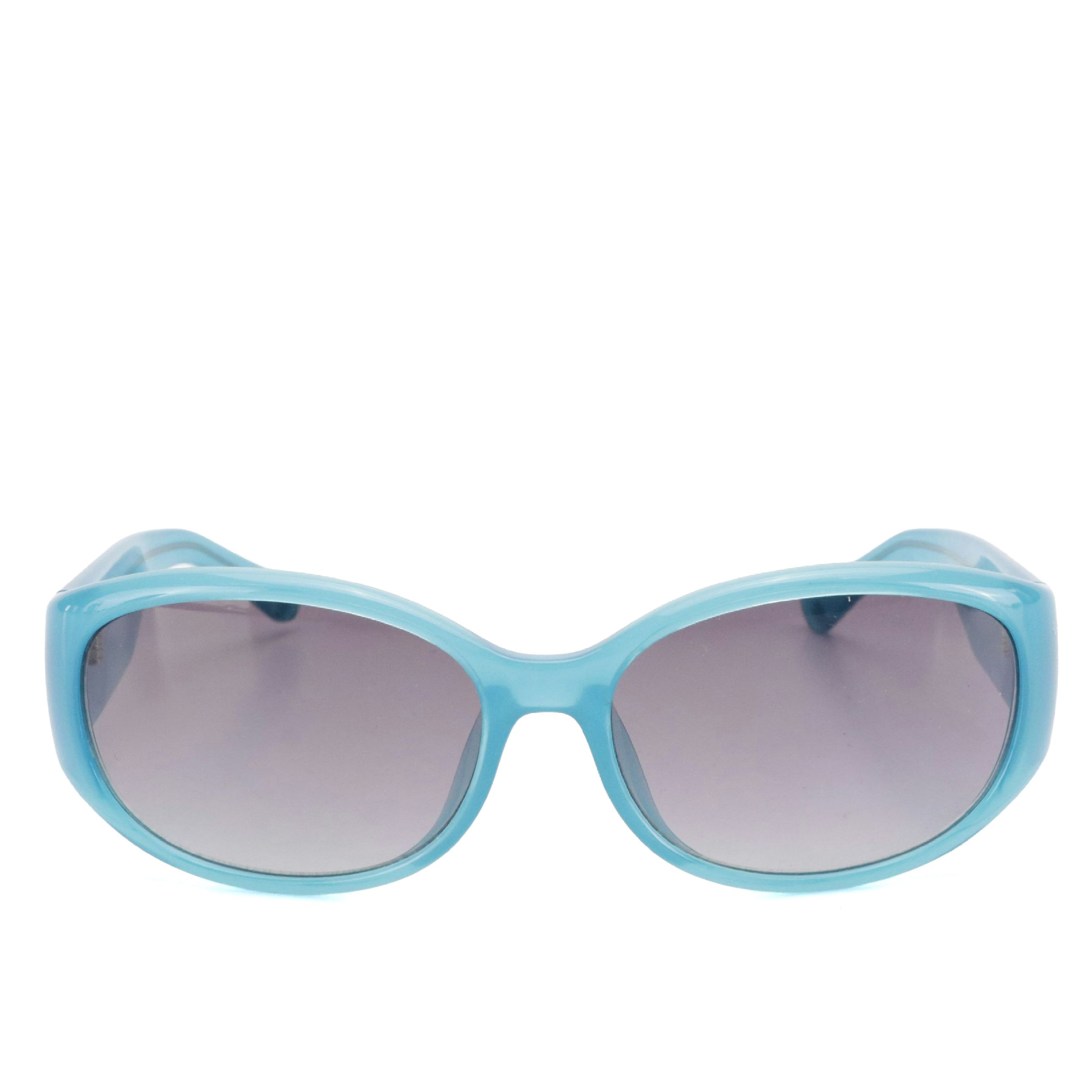 Calvin Klein CK 3101 S141 Blue Oval Sunglasses
