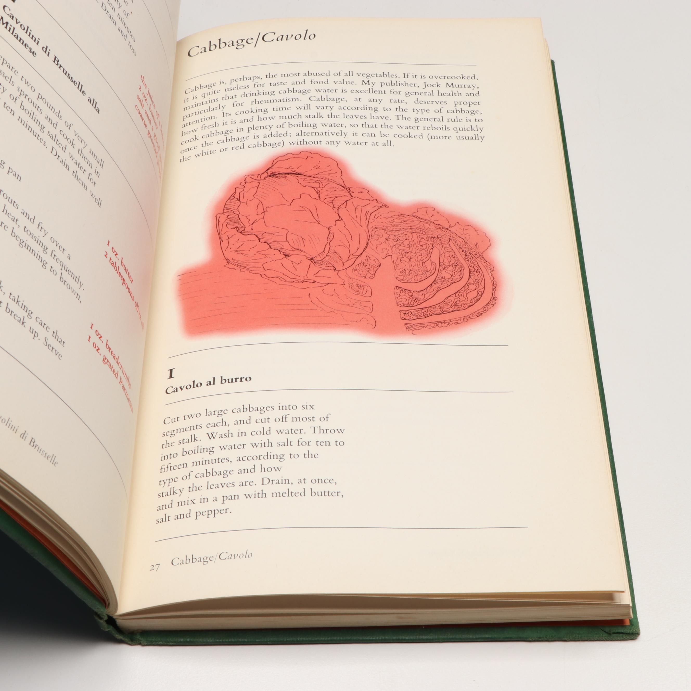 Signed "Leaves from our Tuscan Kitchen" with More Nonfiction Books