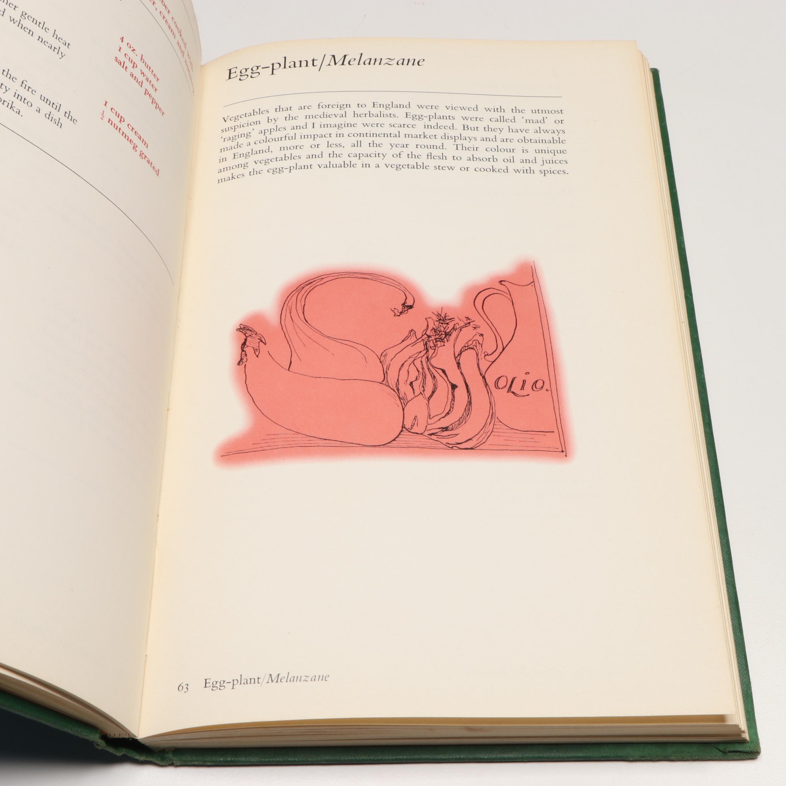 Signed "Leaves from our Tuscan Kitchen" with More Nonfiction Books