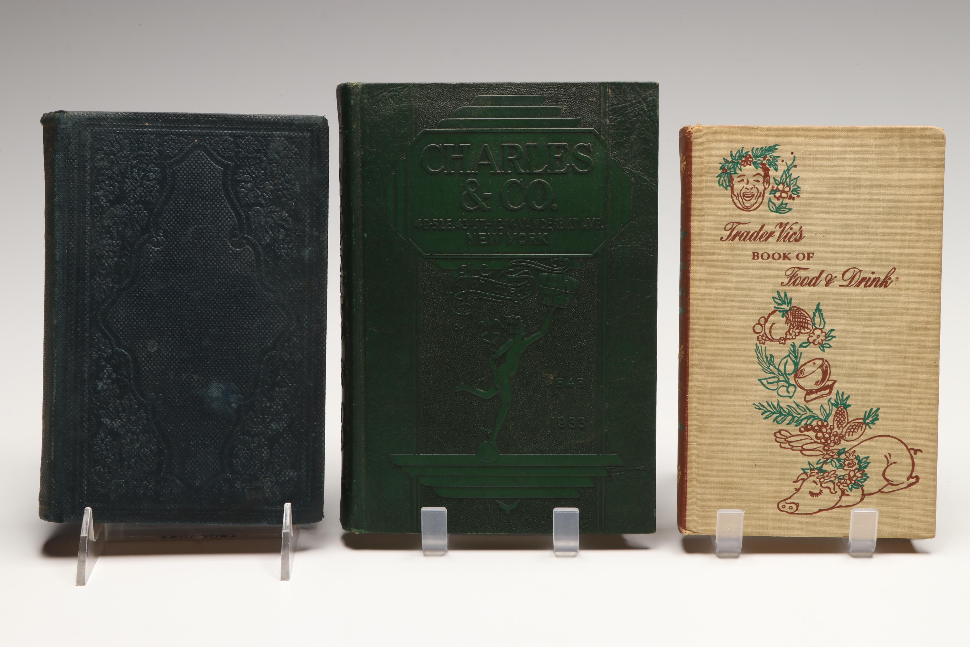 Signed "Leaves from our Tuscan Kitchen" with More Nonfiction Books