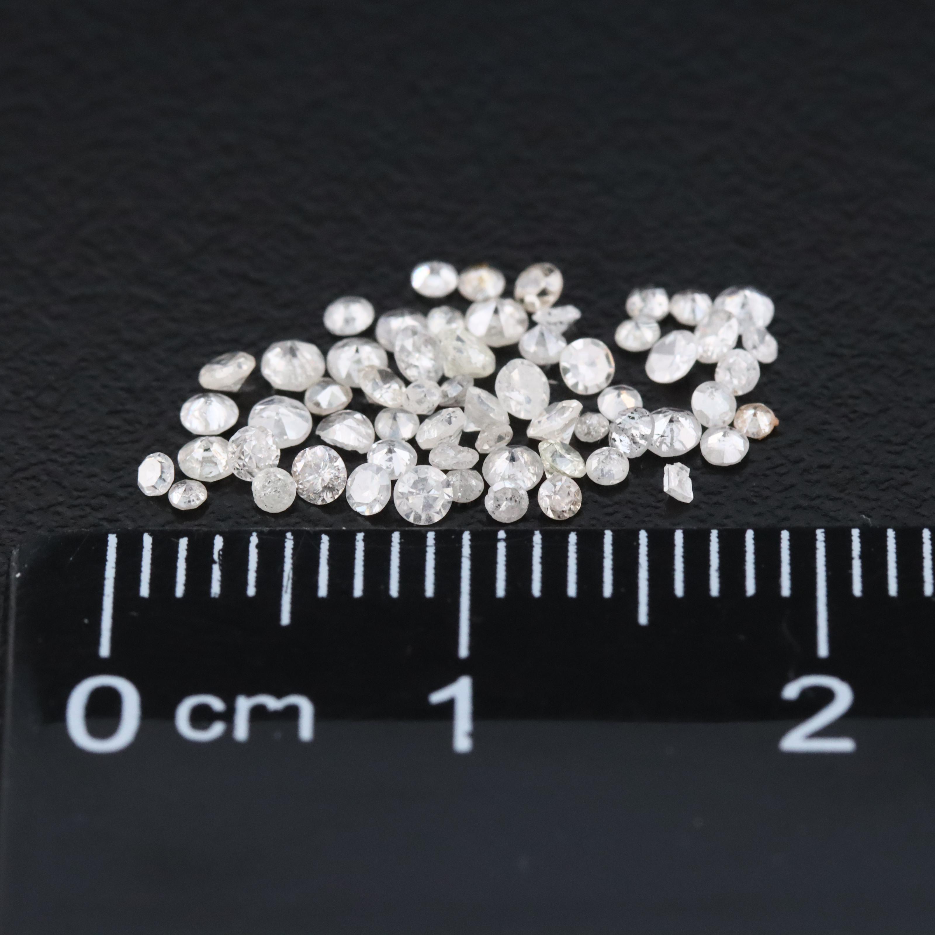 Loose 0.88 CTW Diamonds