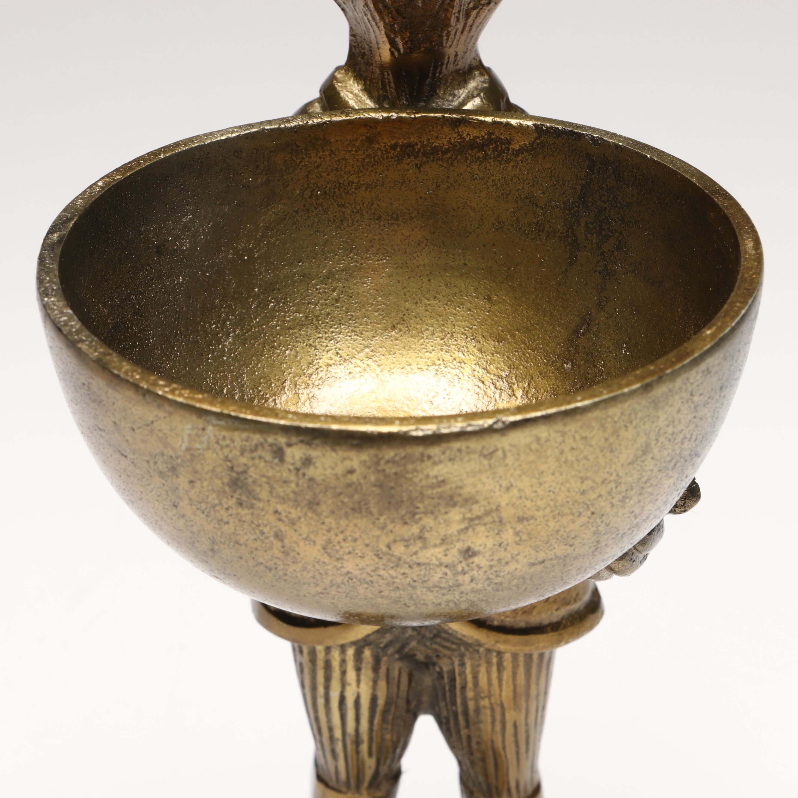 Eric and Eloise Brass "Eloise the Fox" Bowl