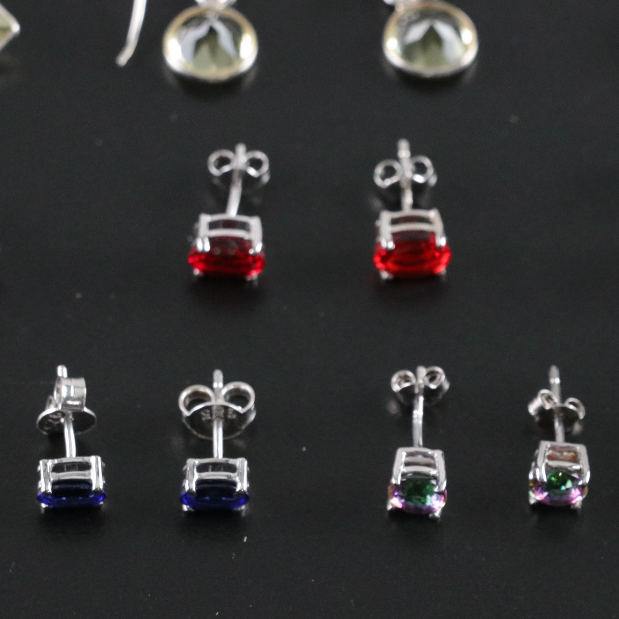 14 Assorted Sterling Earrings and Necklaces