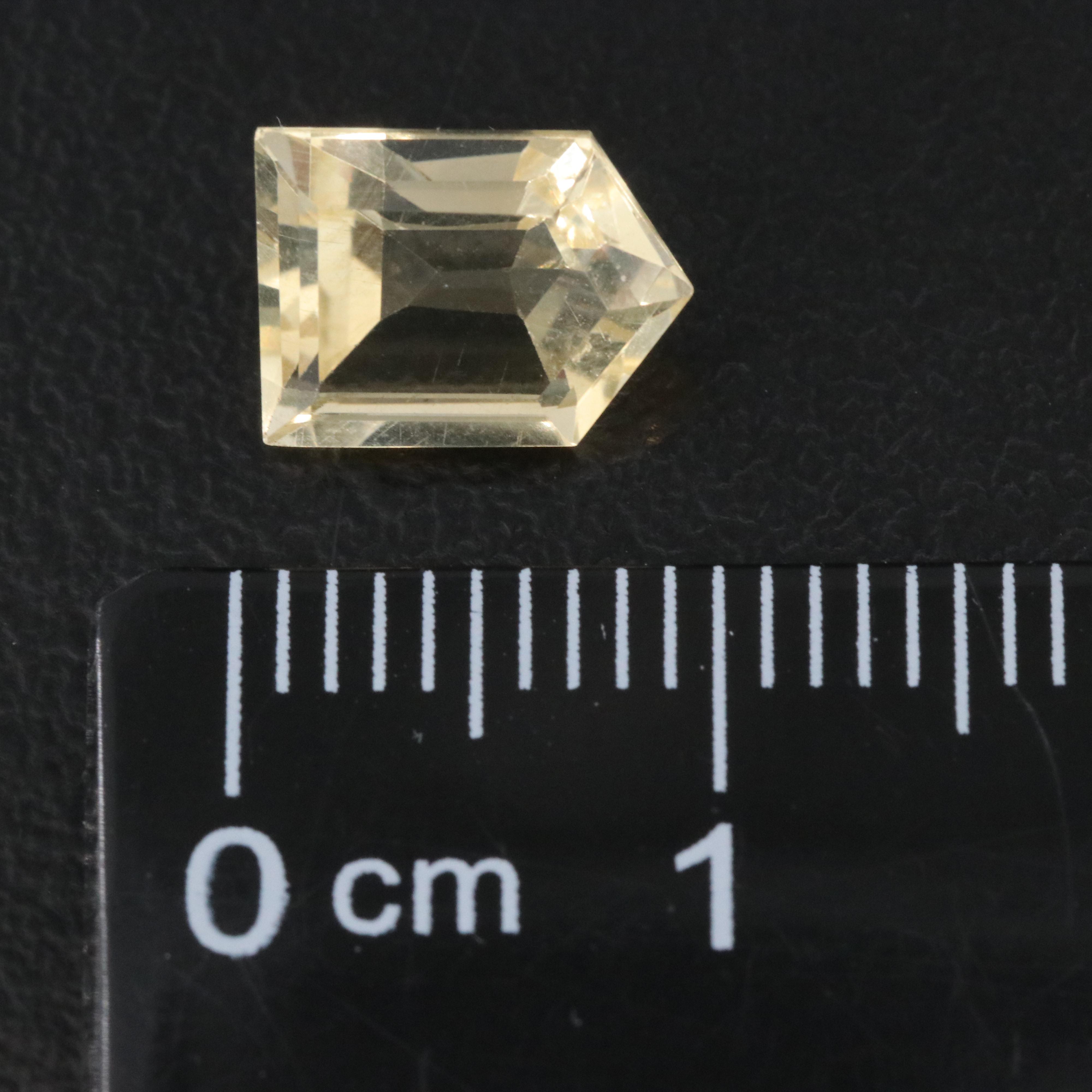 Loose 3.54 CTW Citrine Pair
