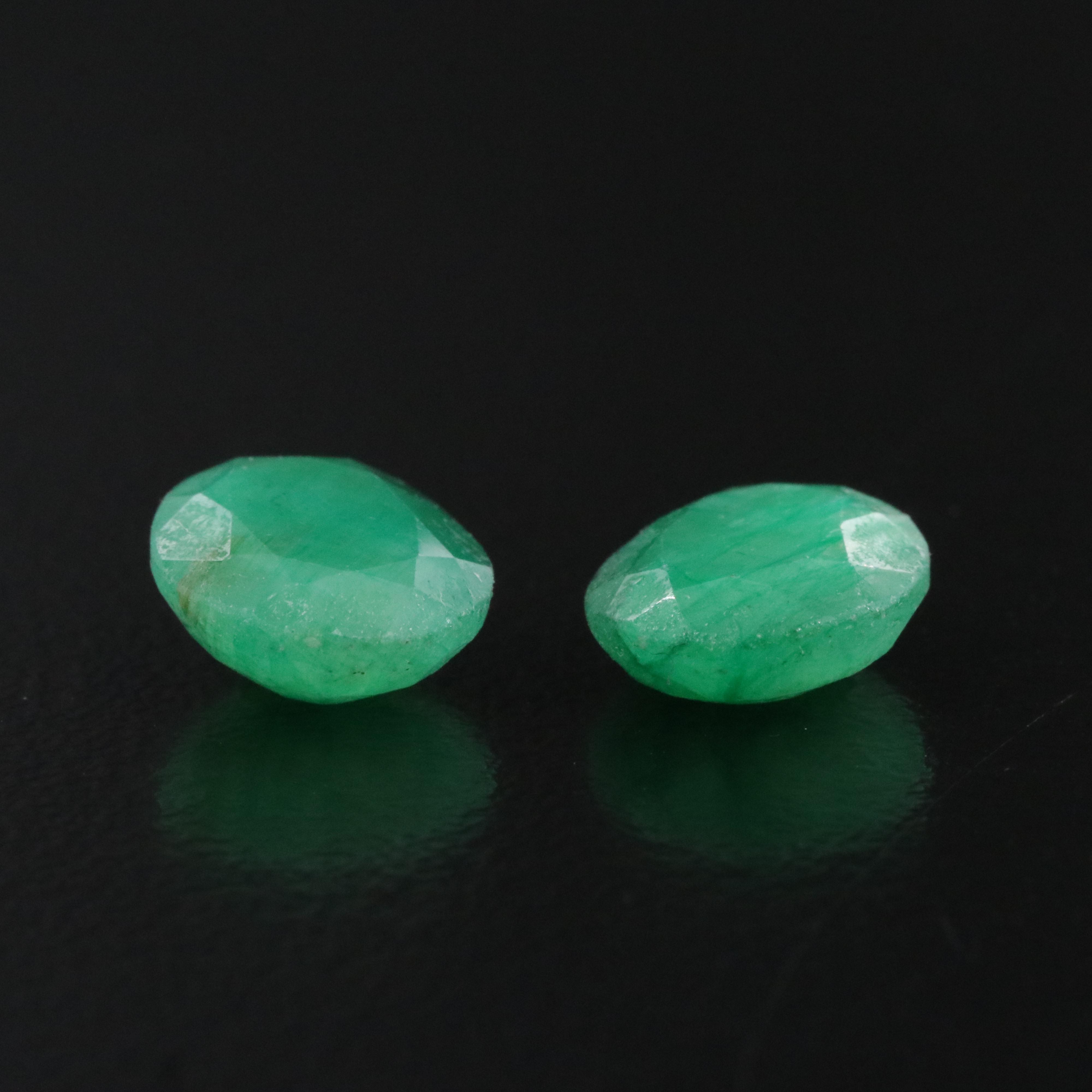Loose 9.17 CTW Corundum Pair