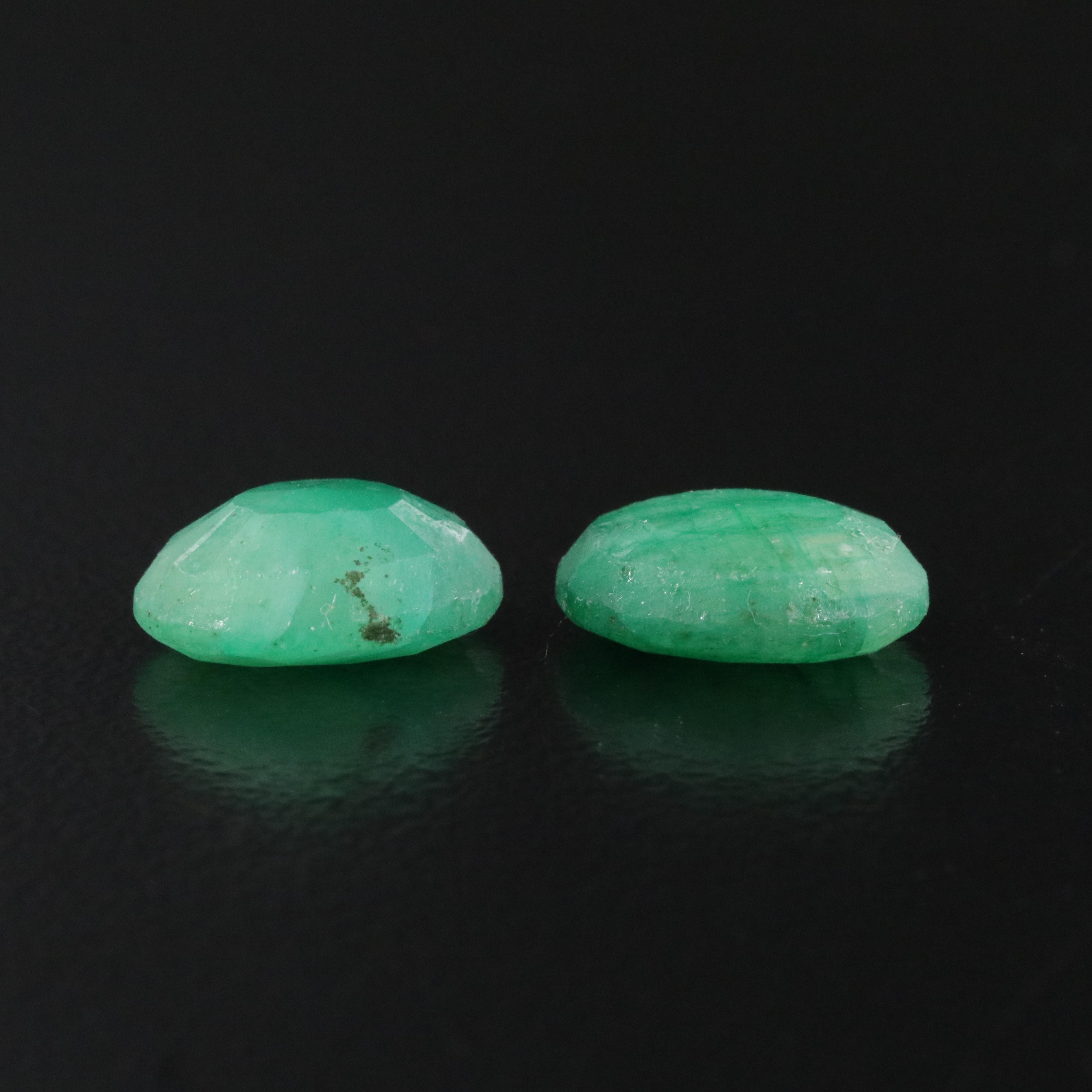 Loose 9.17 CTW Corundum Pair