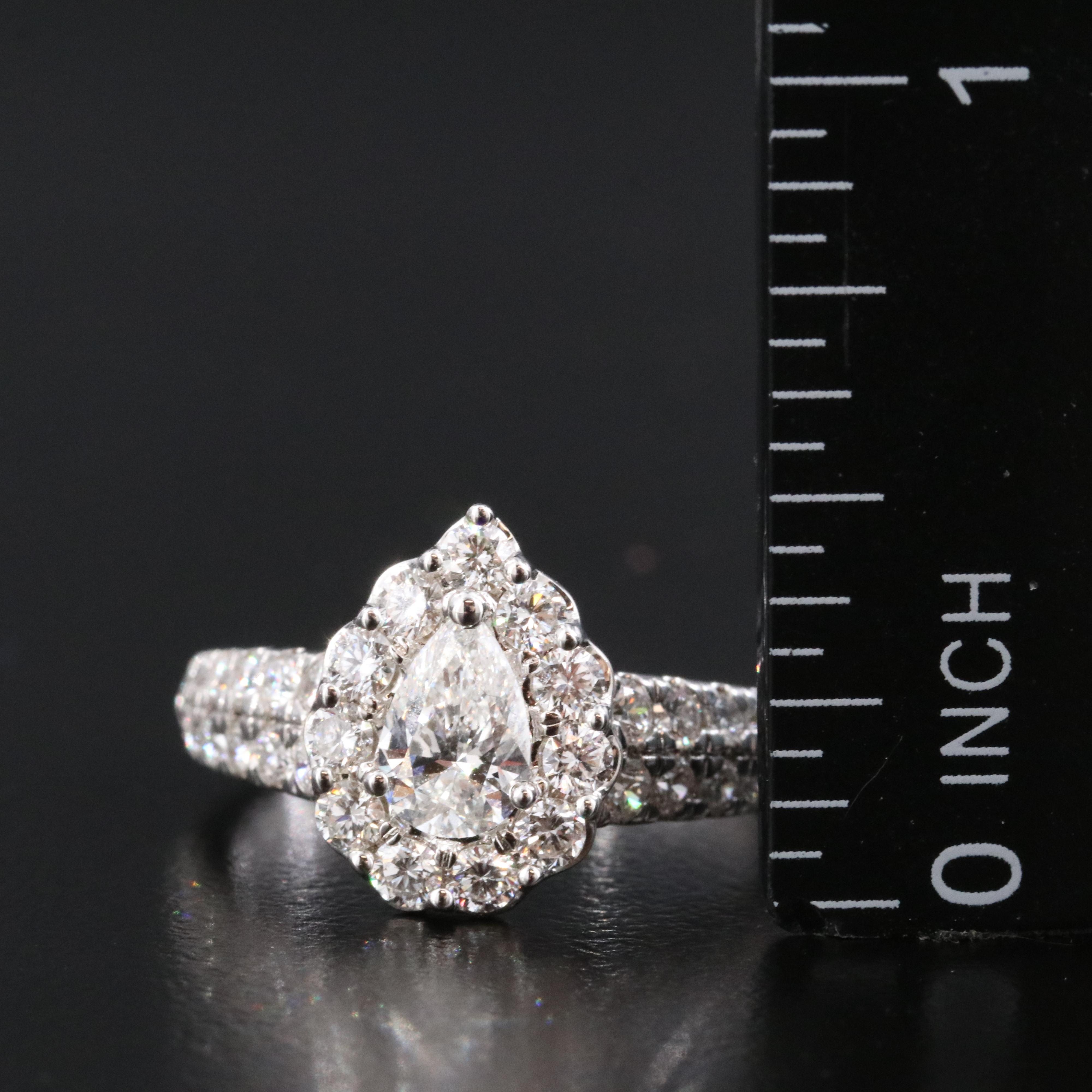 14K 1.67 CTW Lab Grown Diamond Ring with Online IGI Report
