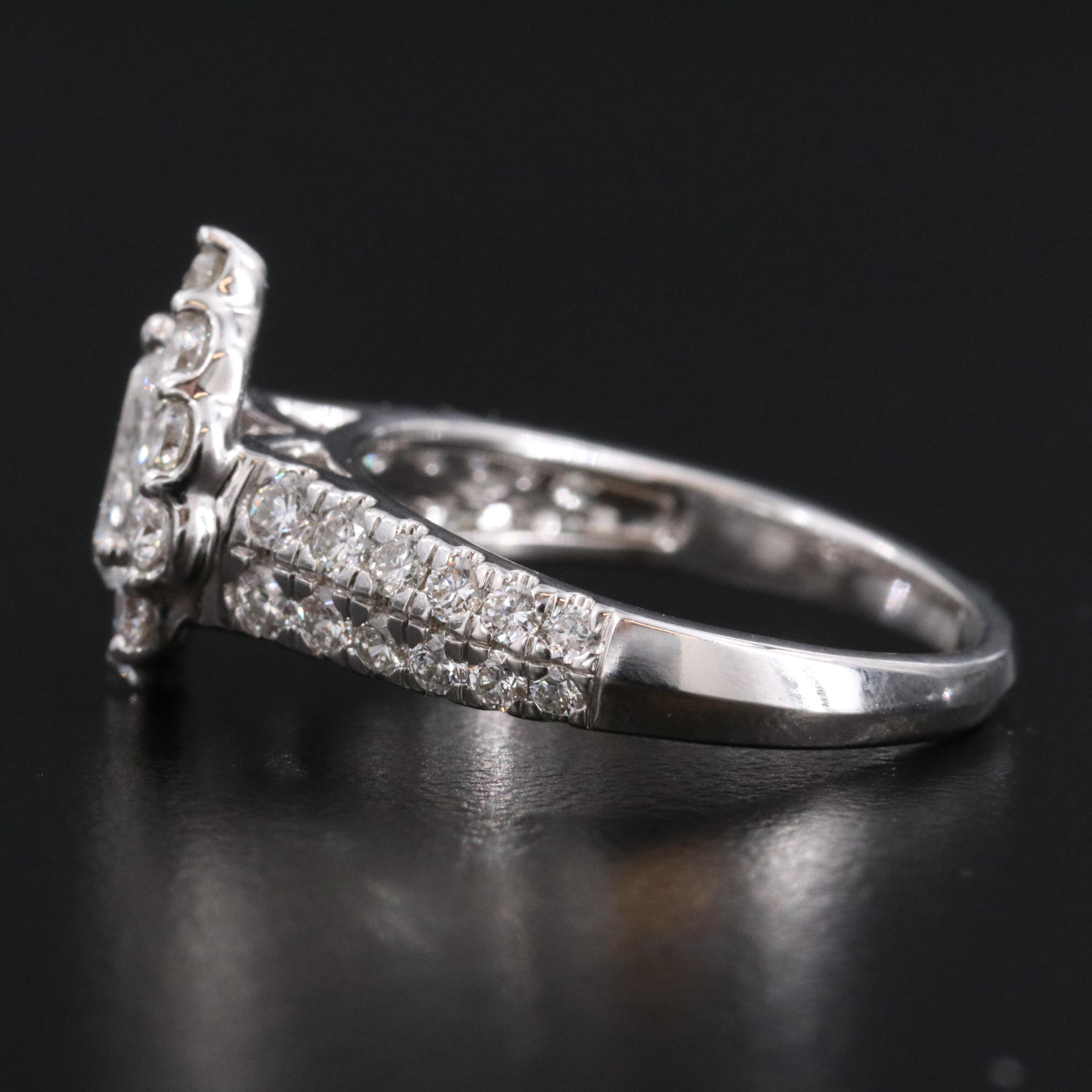 14K 1.67 CTW Lab Grown Diamond Ring with Online IGI Report