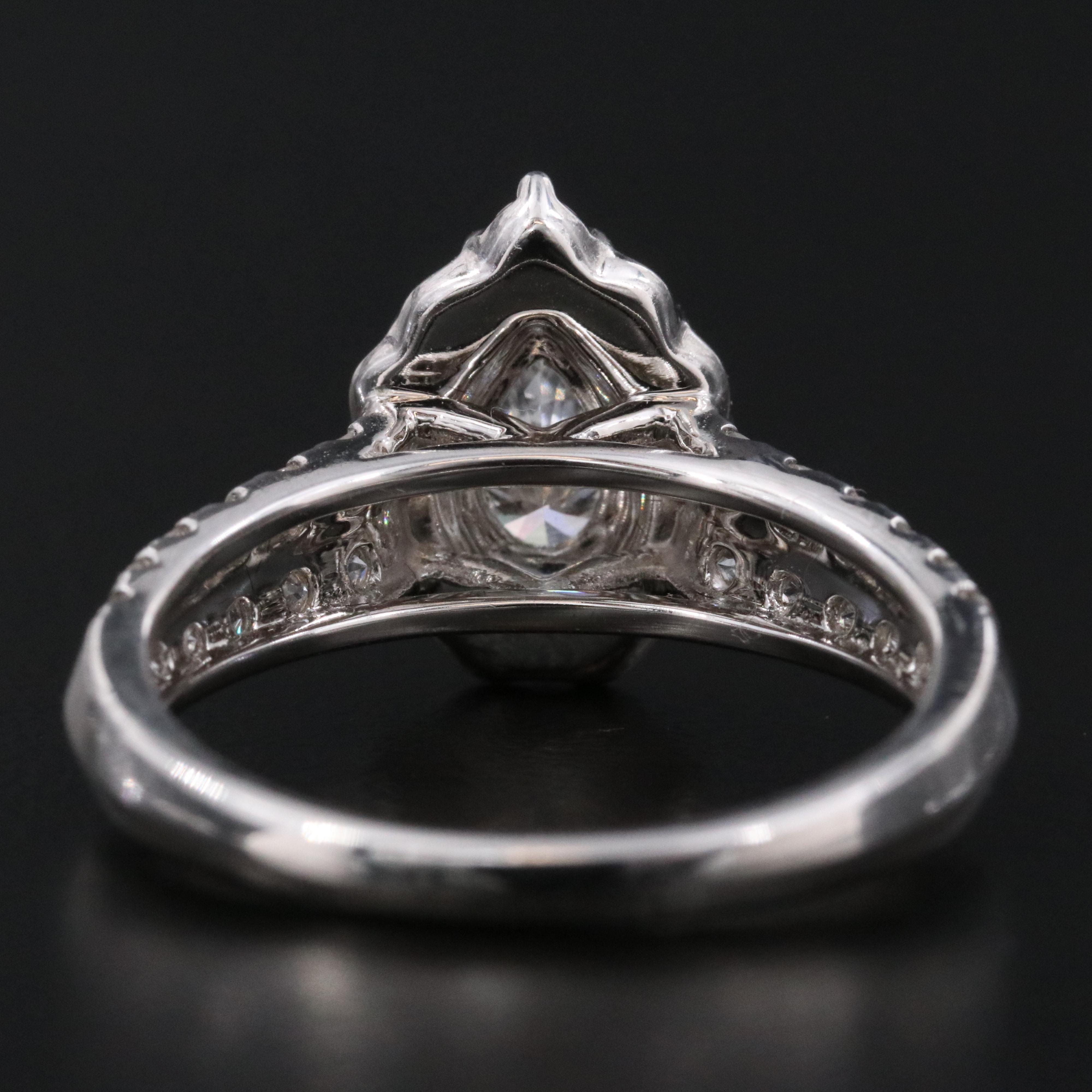 14K 1.67 CTW Lab Grown Diamond Ring with Online IGI Report