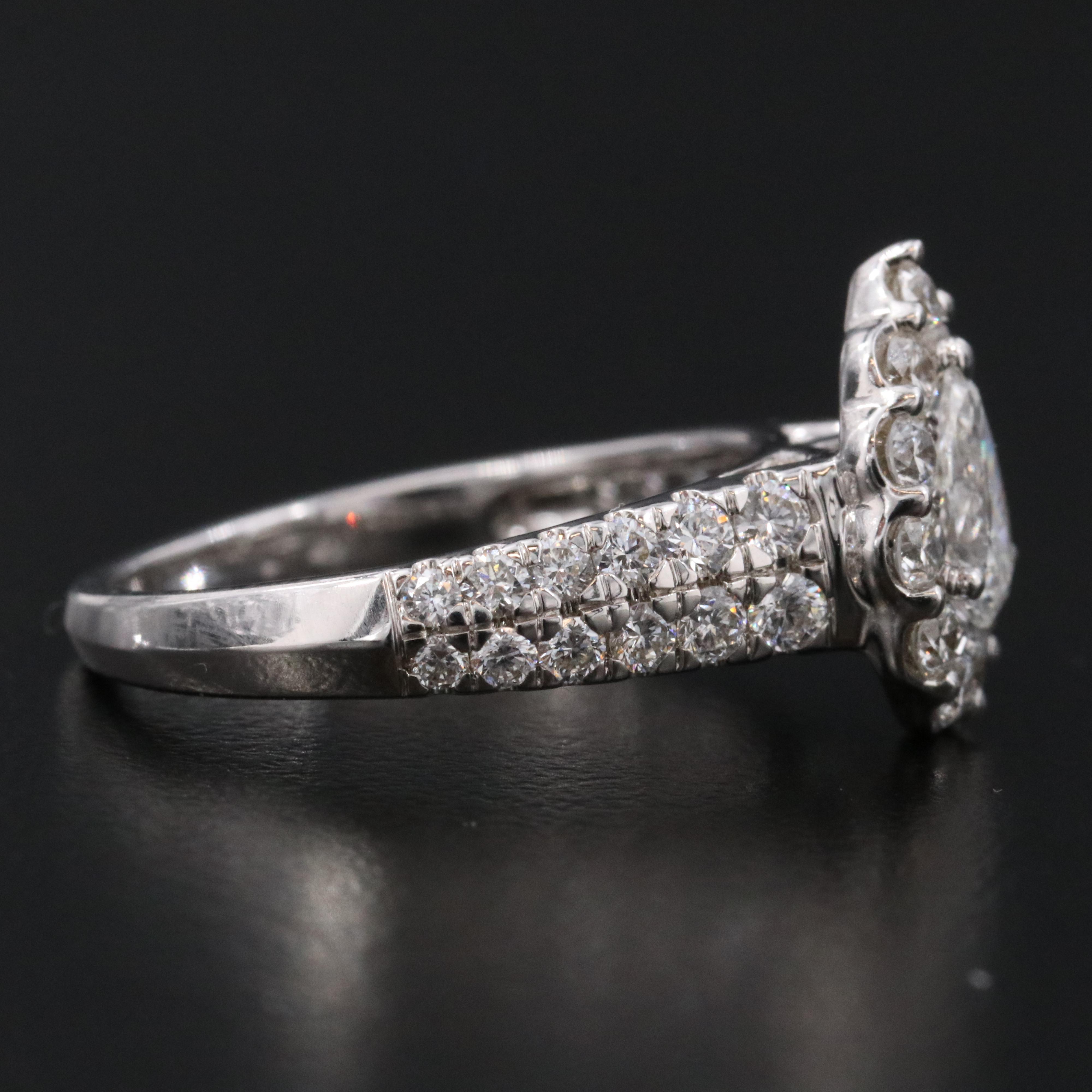 14K 1.67 CTW Lab Grown Diamond Ring with Online IGI Report