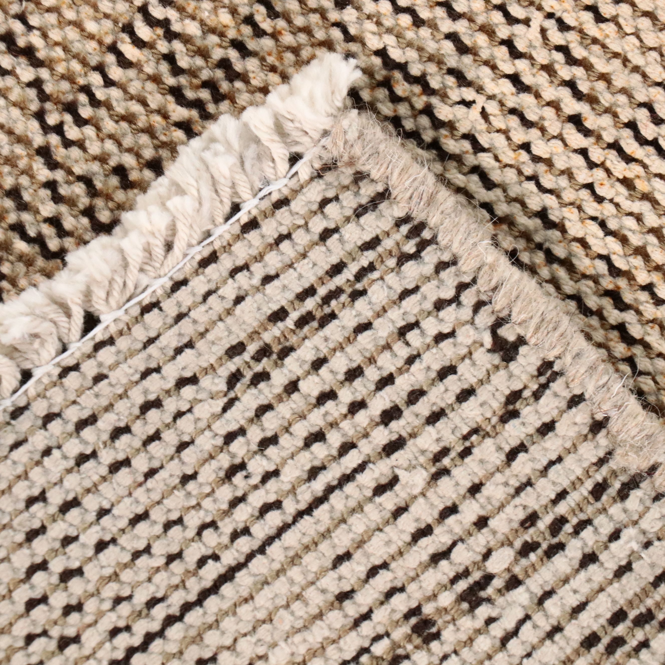 3'11 x 6'8 Hand-Knotted Turkish Village Area Rug