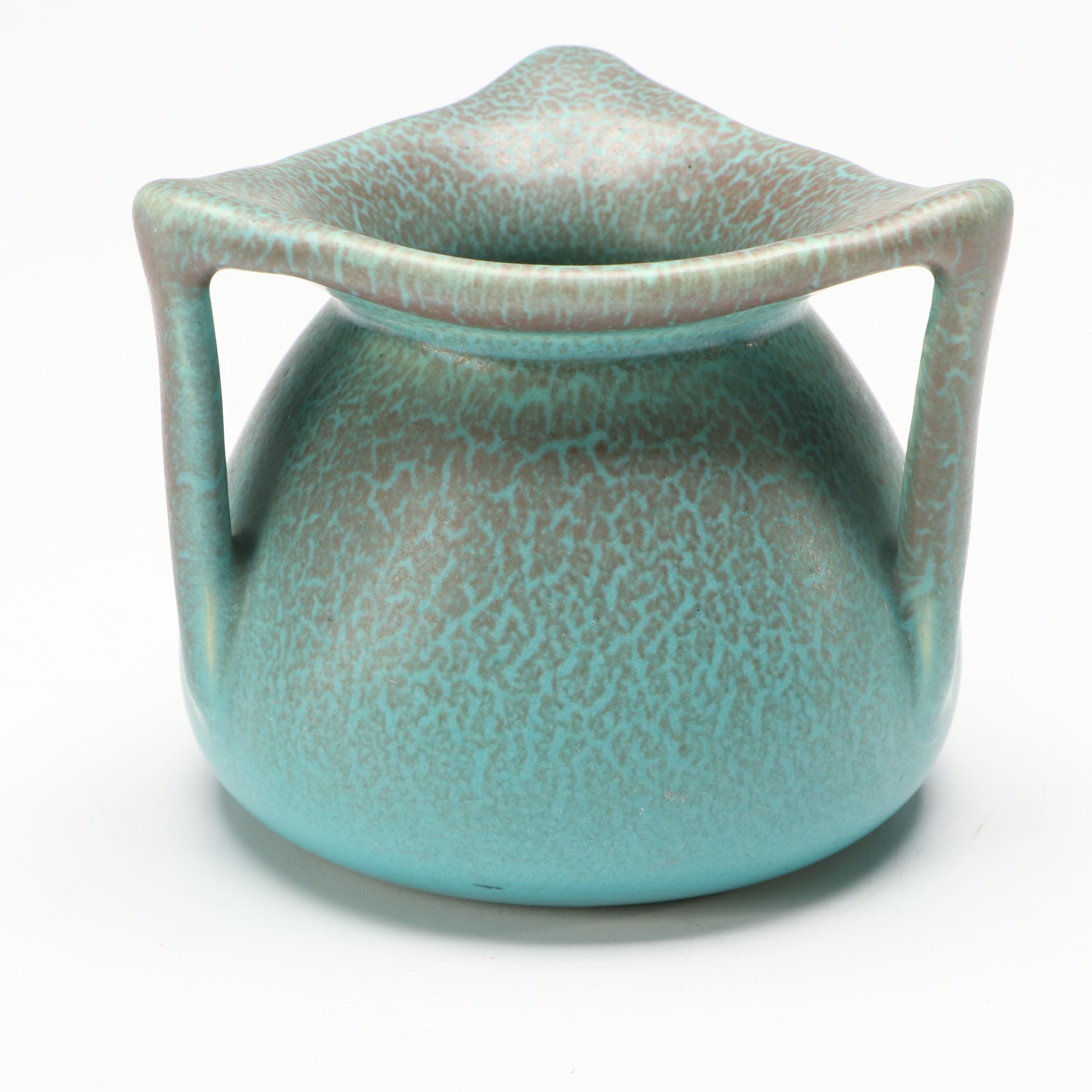 Rookwood Pottery Wax Matte Glaze Production Vase, 1915