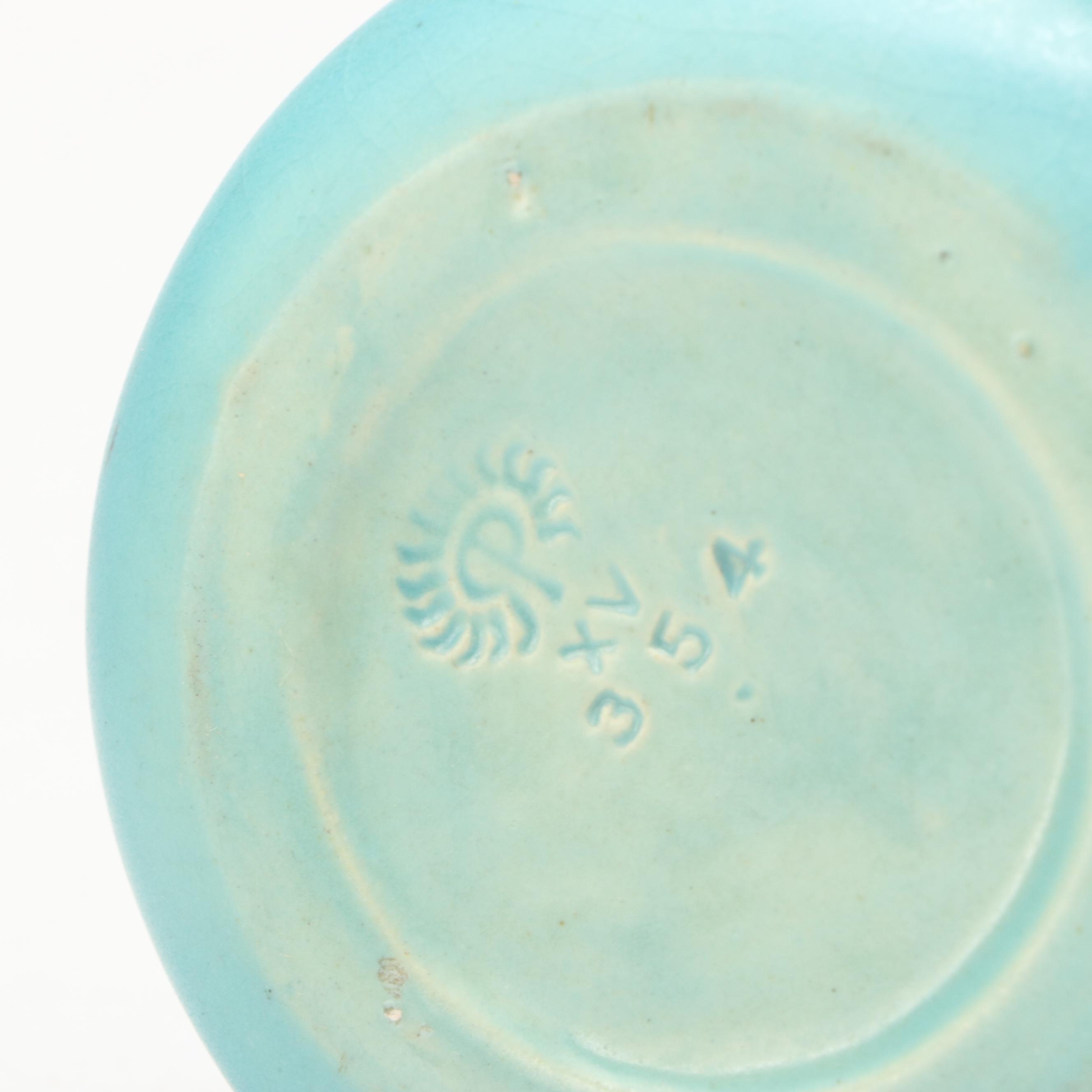 Rookwood Pottery Wax Matte Glaze Production Vase, 1915