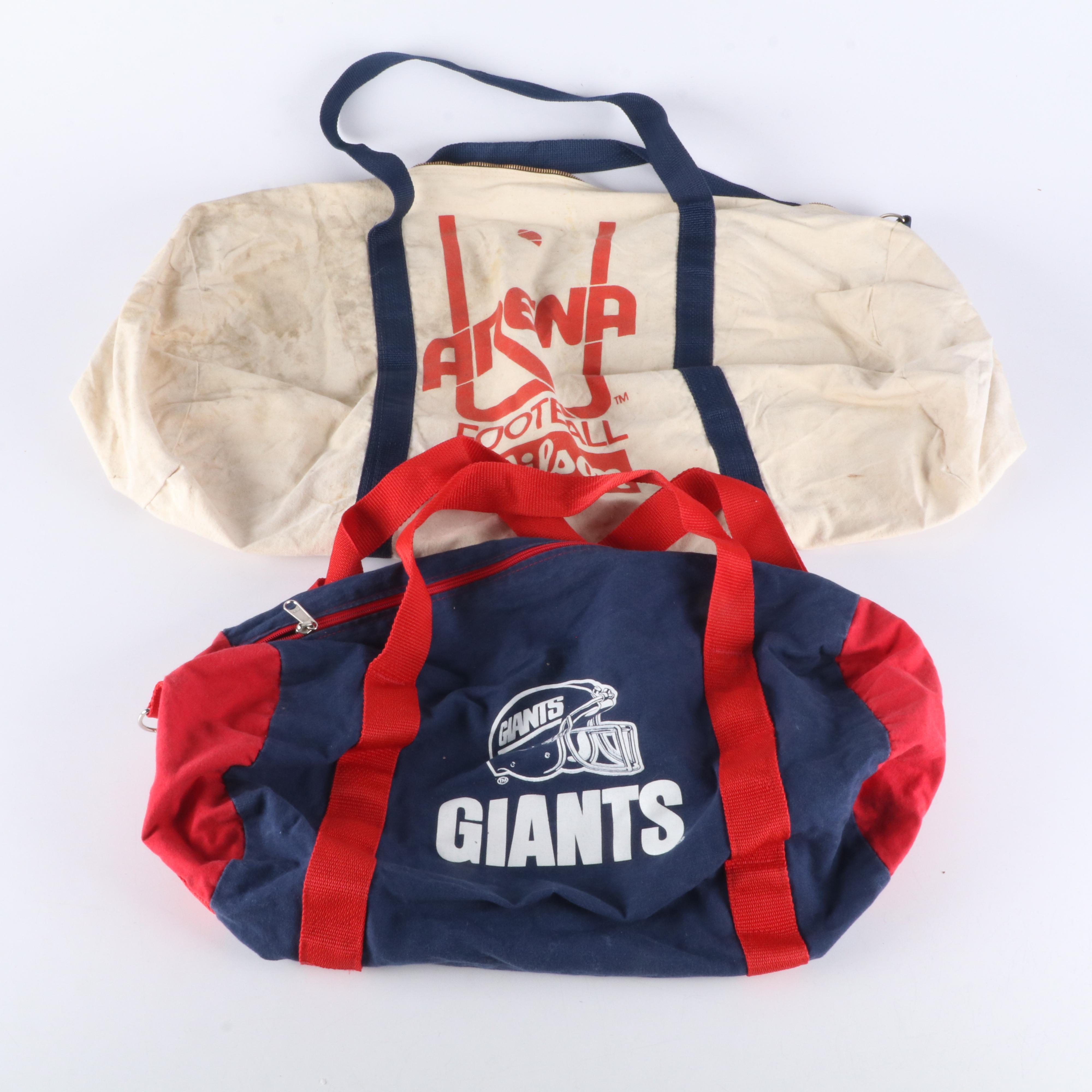 Signed Marshall Faulk Photo and Other Football Memorabilia